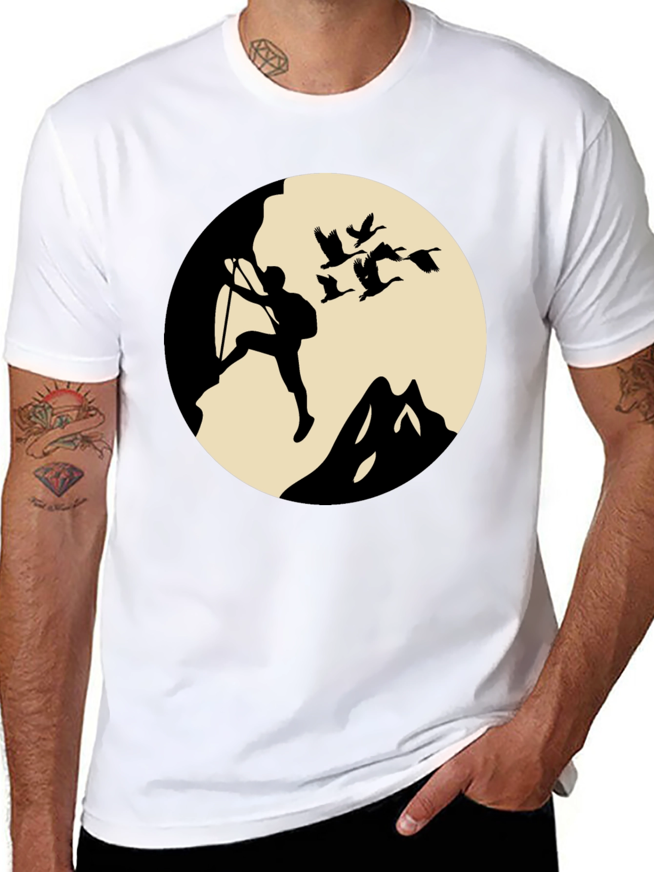 Climber Graphic Tee - Adventure Awaits!