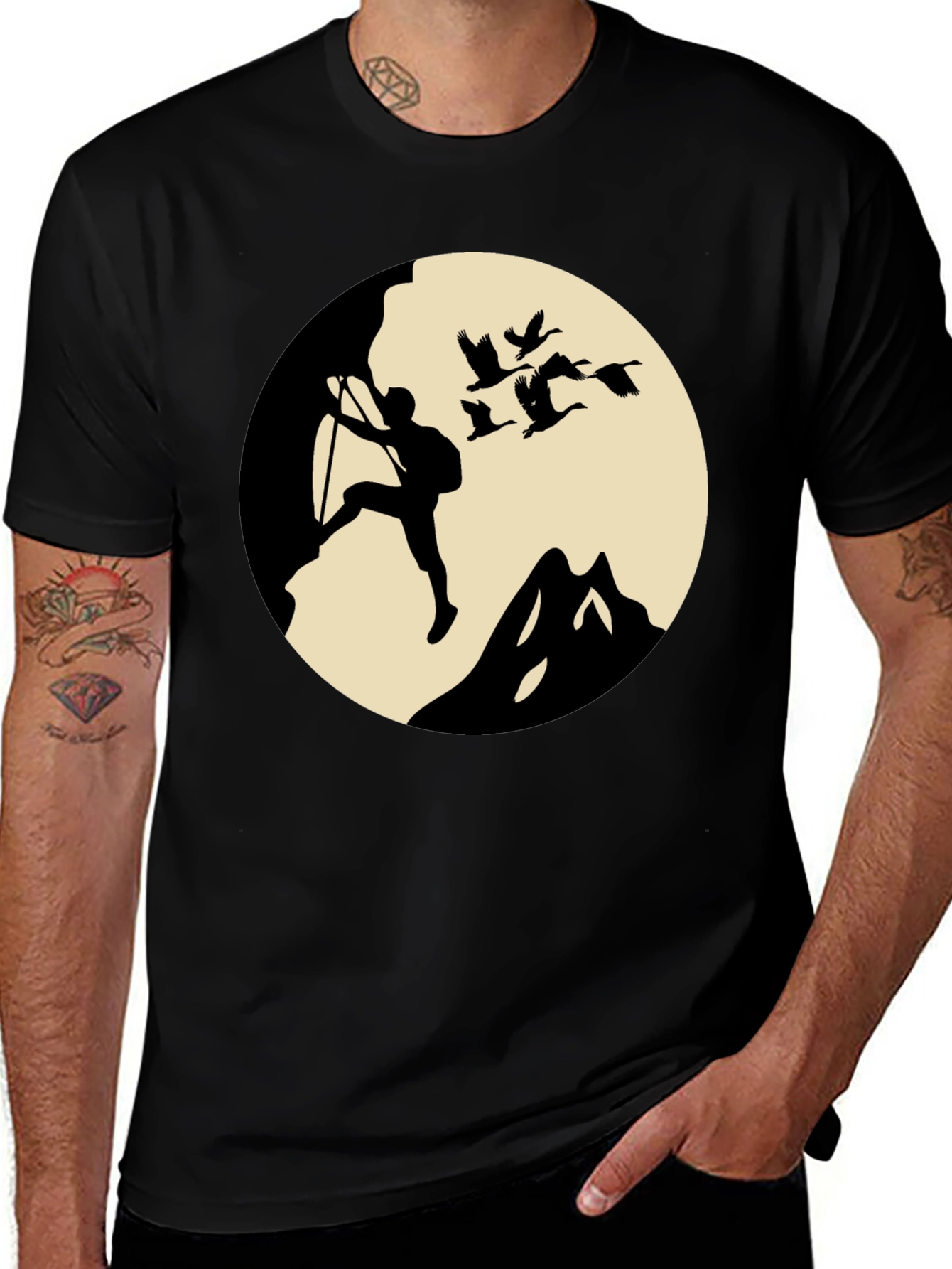 Climber Graphic Tee - Adventure Awaits!