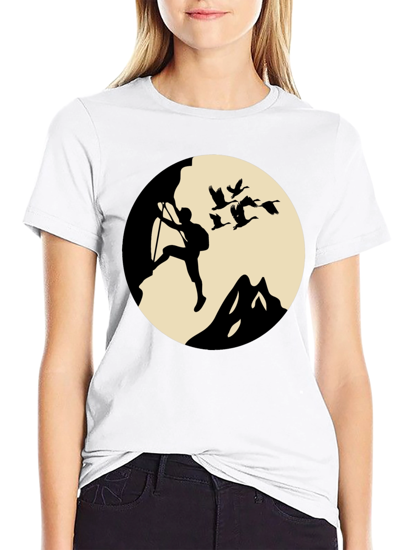 Climber Graphic Tee - Adventure Awaits!