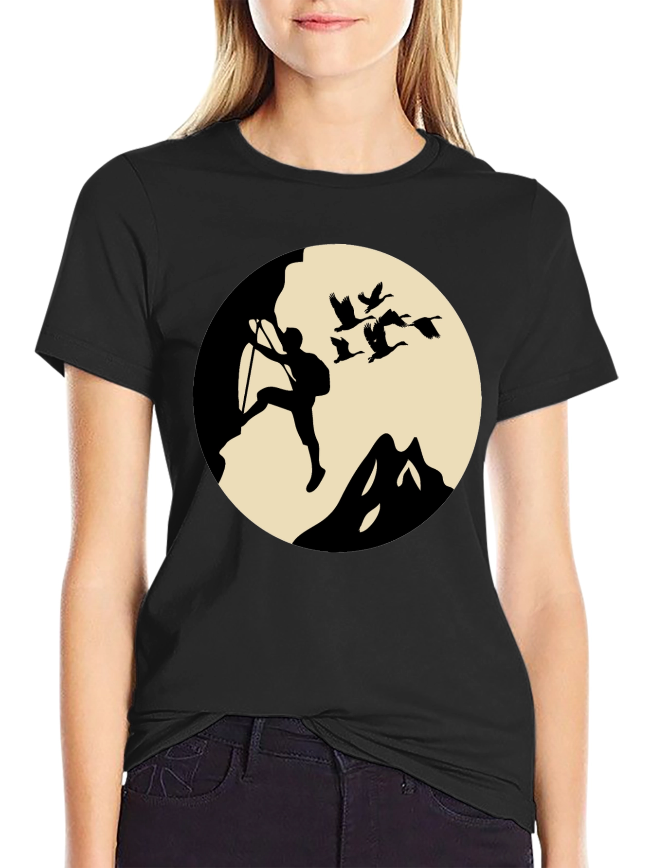 Climber Graphic Tee - Adventure Awaits!