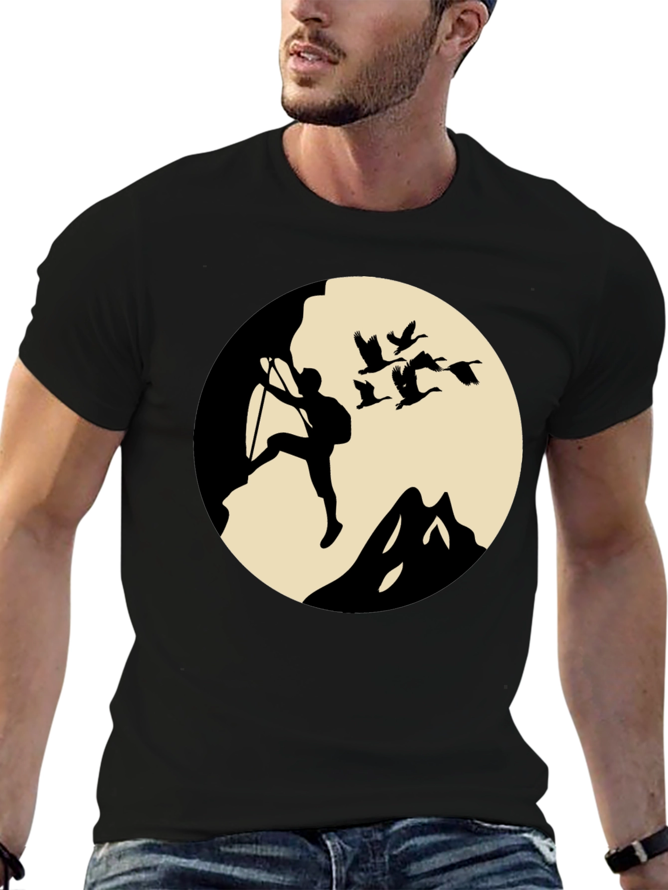 Climber Graphic Tee - Adventure Awaits!