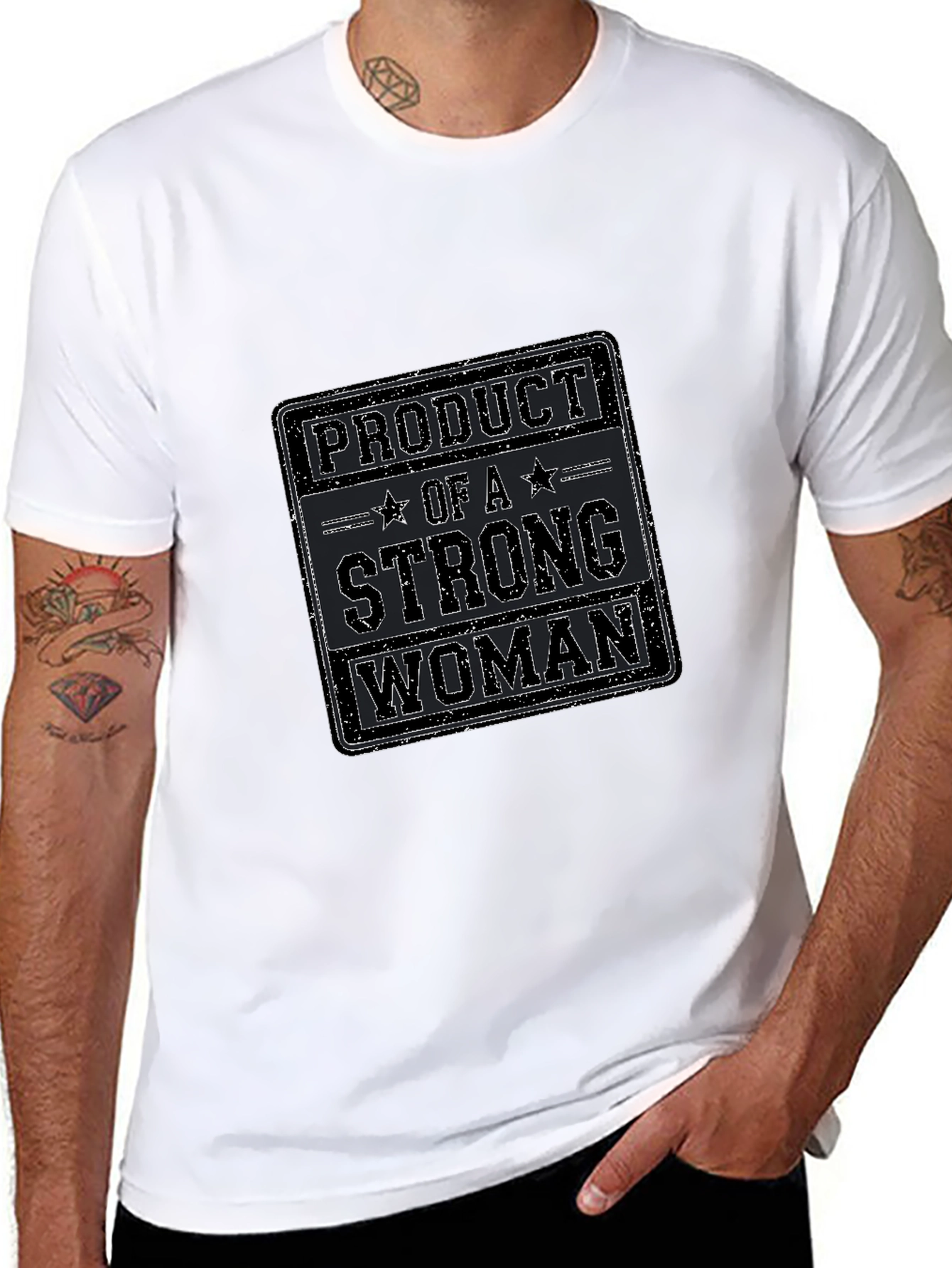 Product of a Strong Woman Graphic T-Shirt
