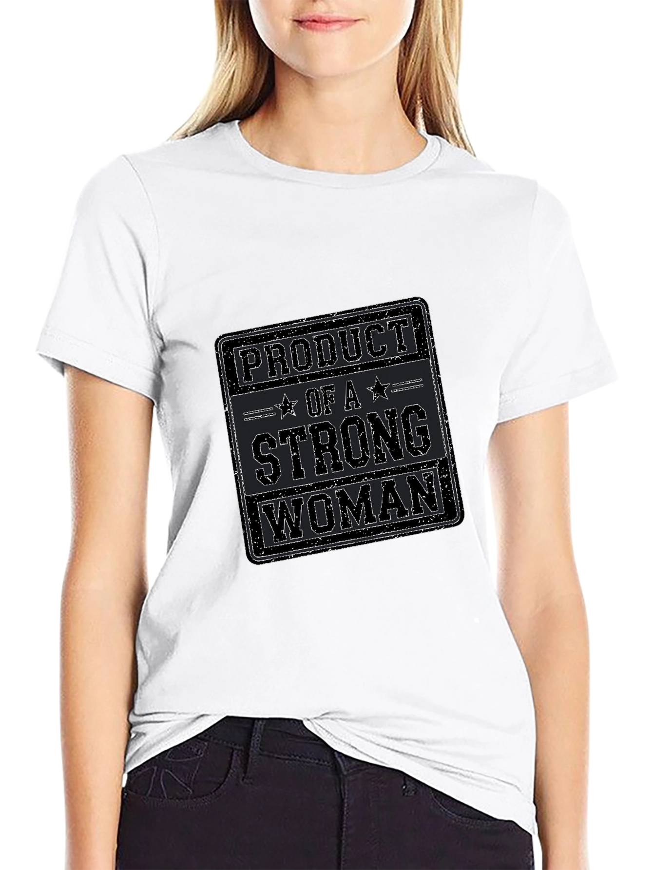 Product of a Strong Woman Graphic T-Shirt