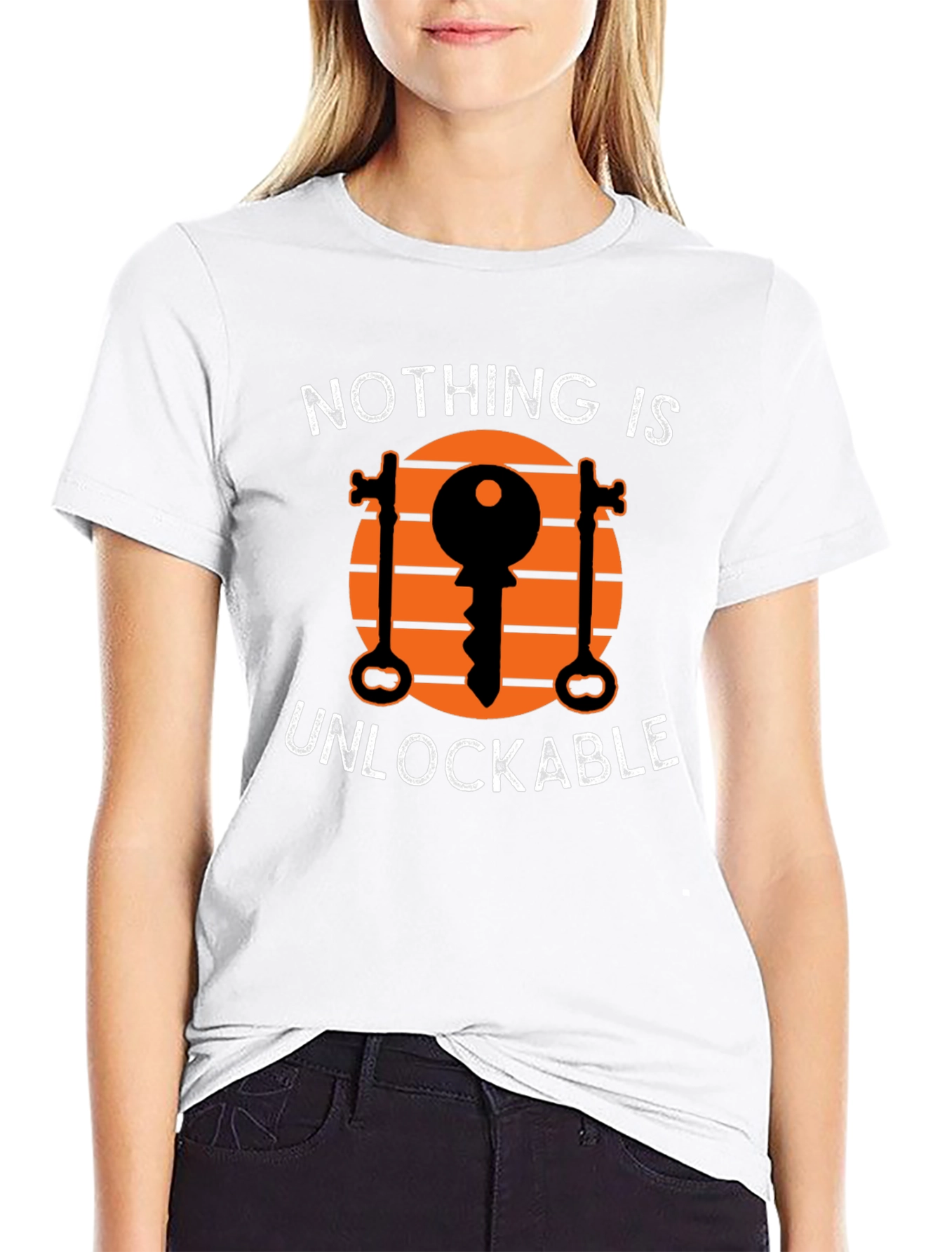 Nothing Is Unlockable Graphic T-Shirt