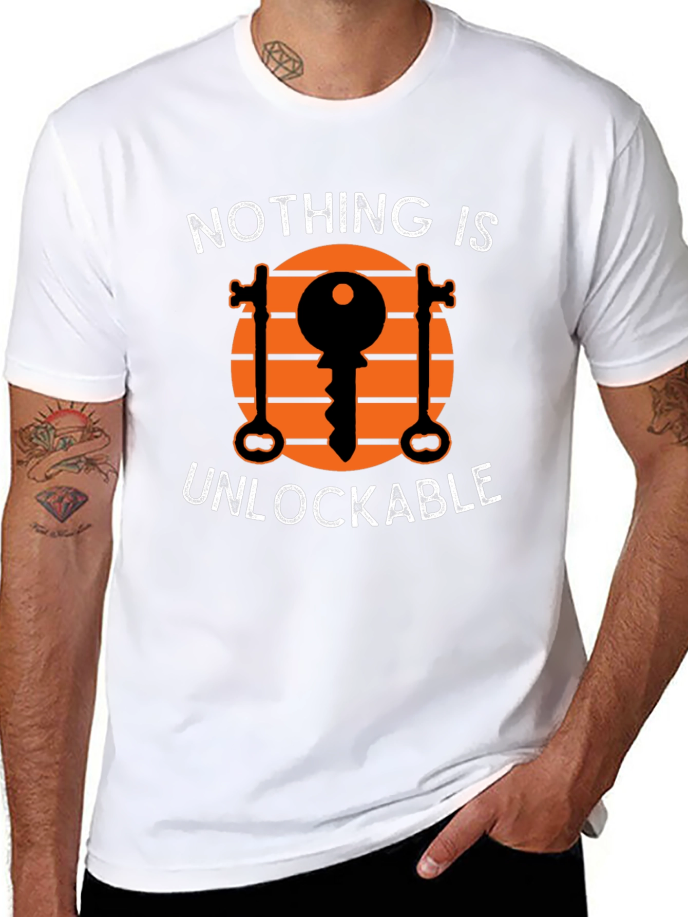 Nothing Is Unlockable Graphic T-Shirt