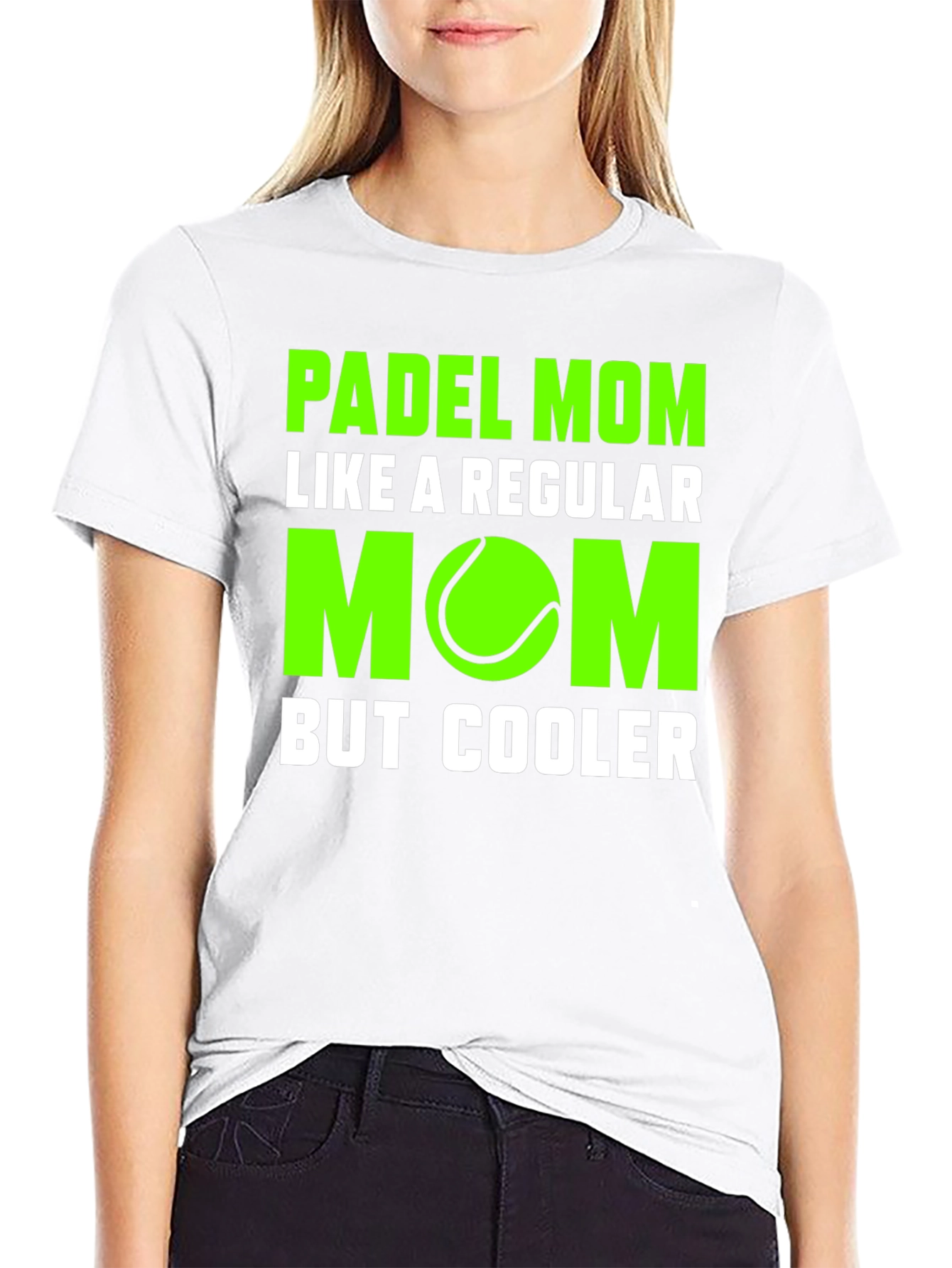 Padel Mom T-Shirt - Cool Tennis Lover Tee