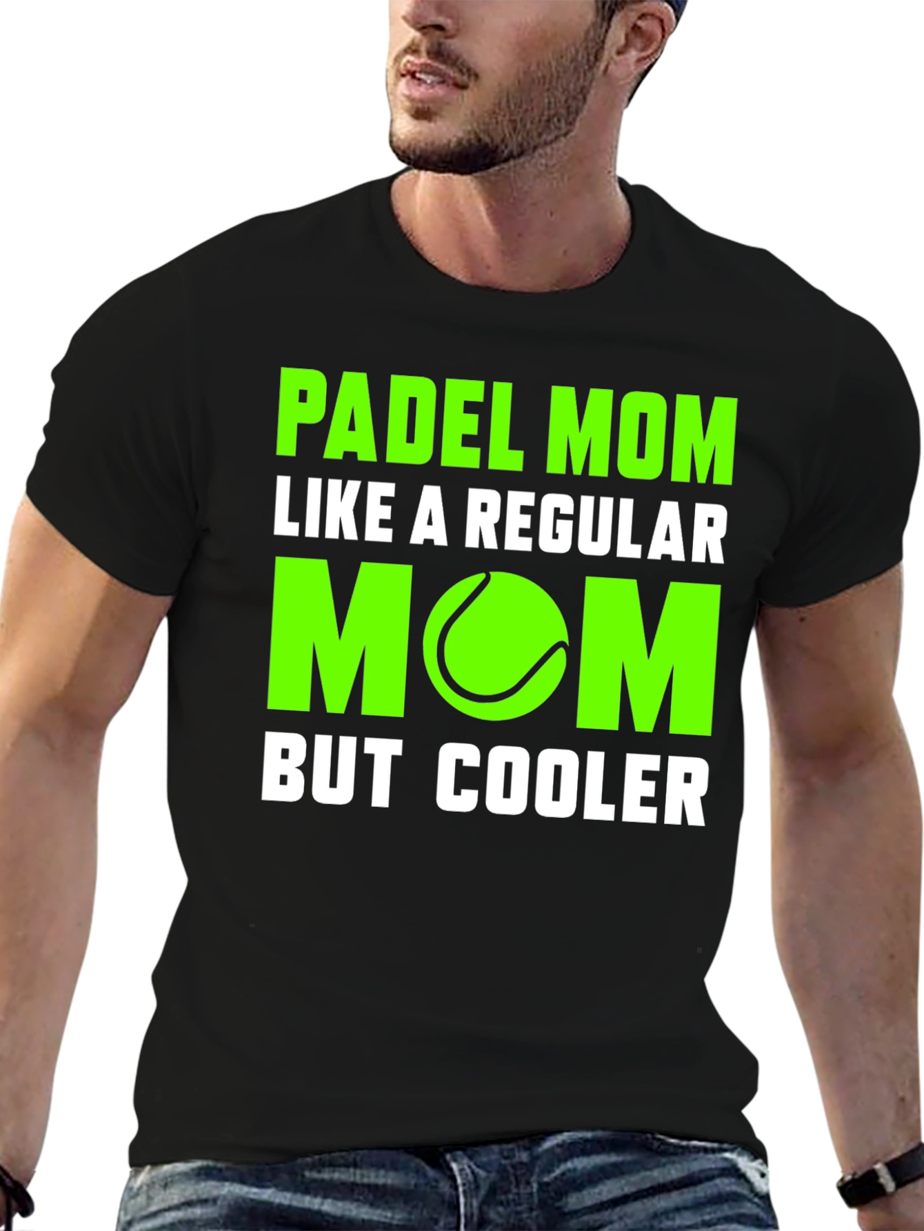 Padel Mom T-Shirt - Cool Tennis Lover Tee