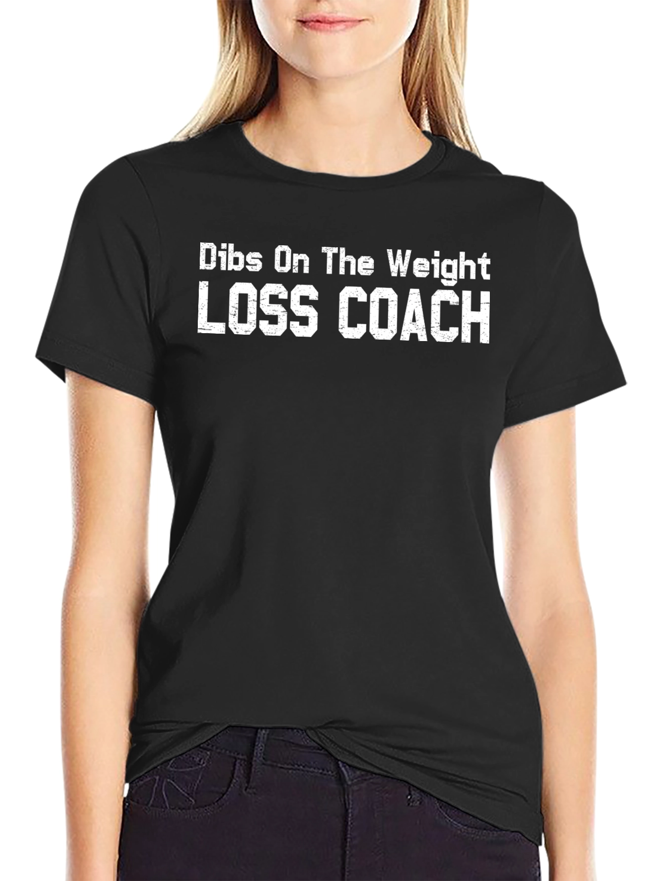 Dibs on the Weight Loss Coach Funny T-Shirt