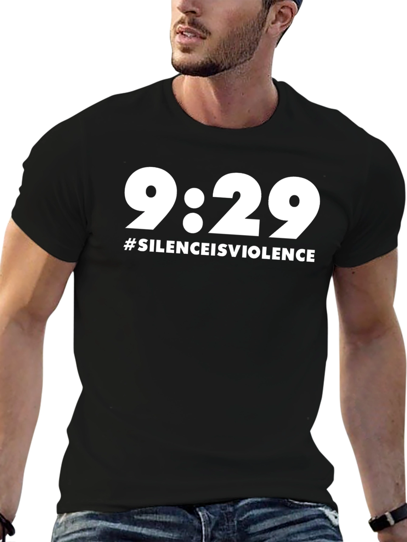 9:29 Silence is Violence Graphic Tee