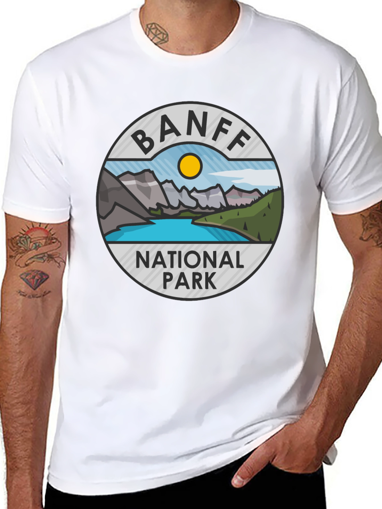 Banff National Park T-Shirt - Adventure Tee