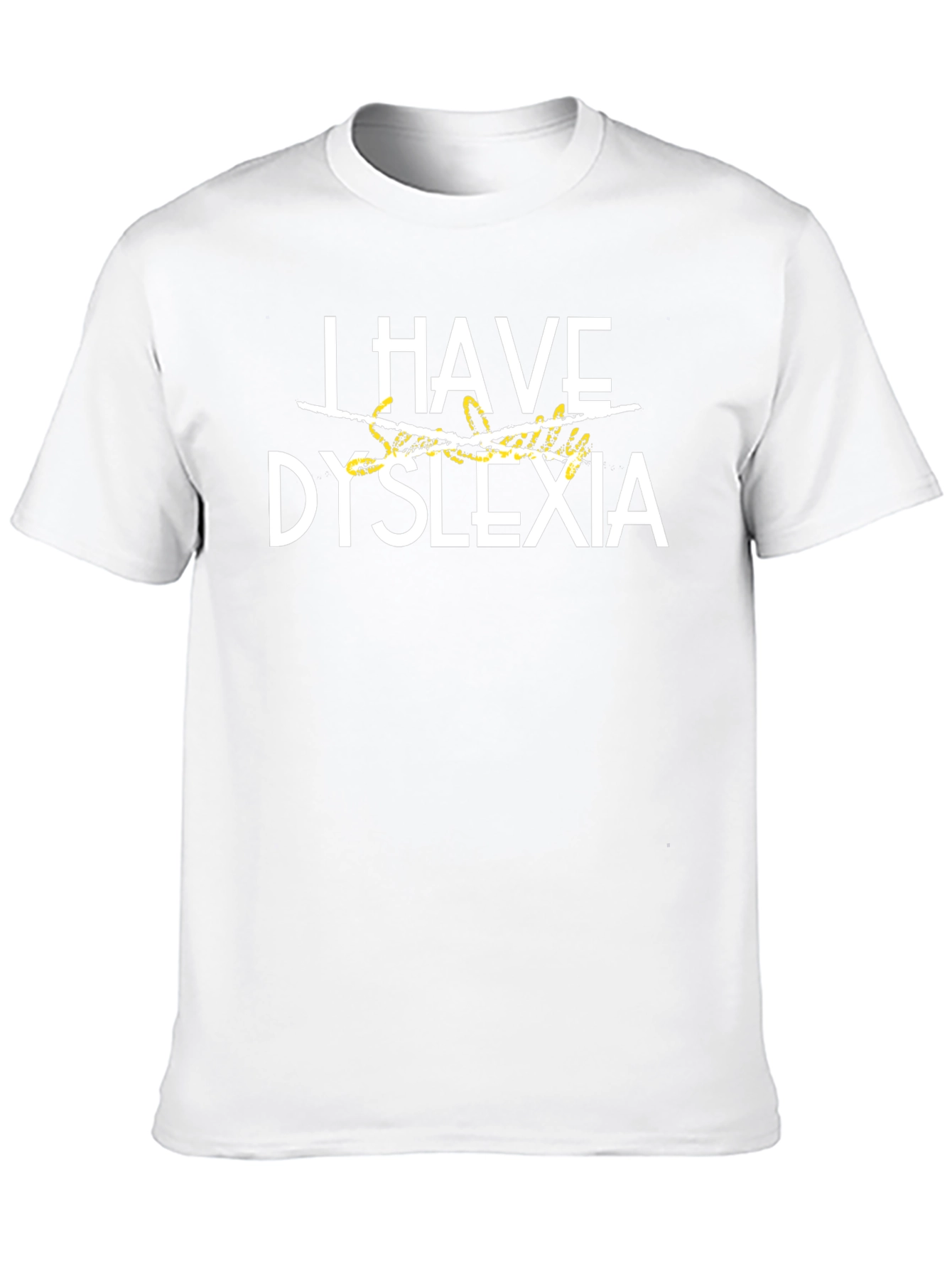 Dyslexia Awareness Graphic T-Shirt