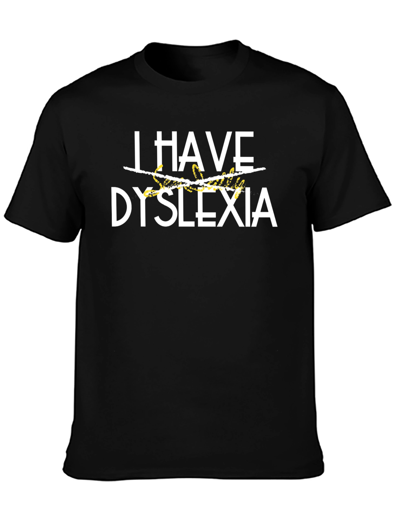 Dyslexia Awareness Graphic T-Shirt