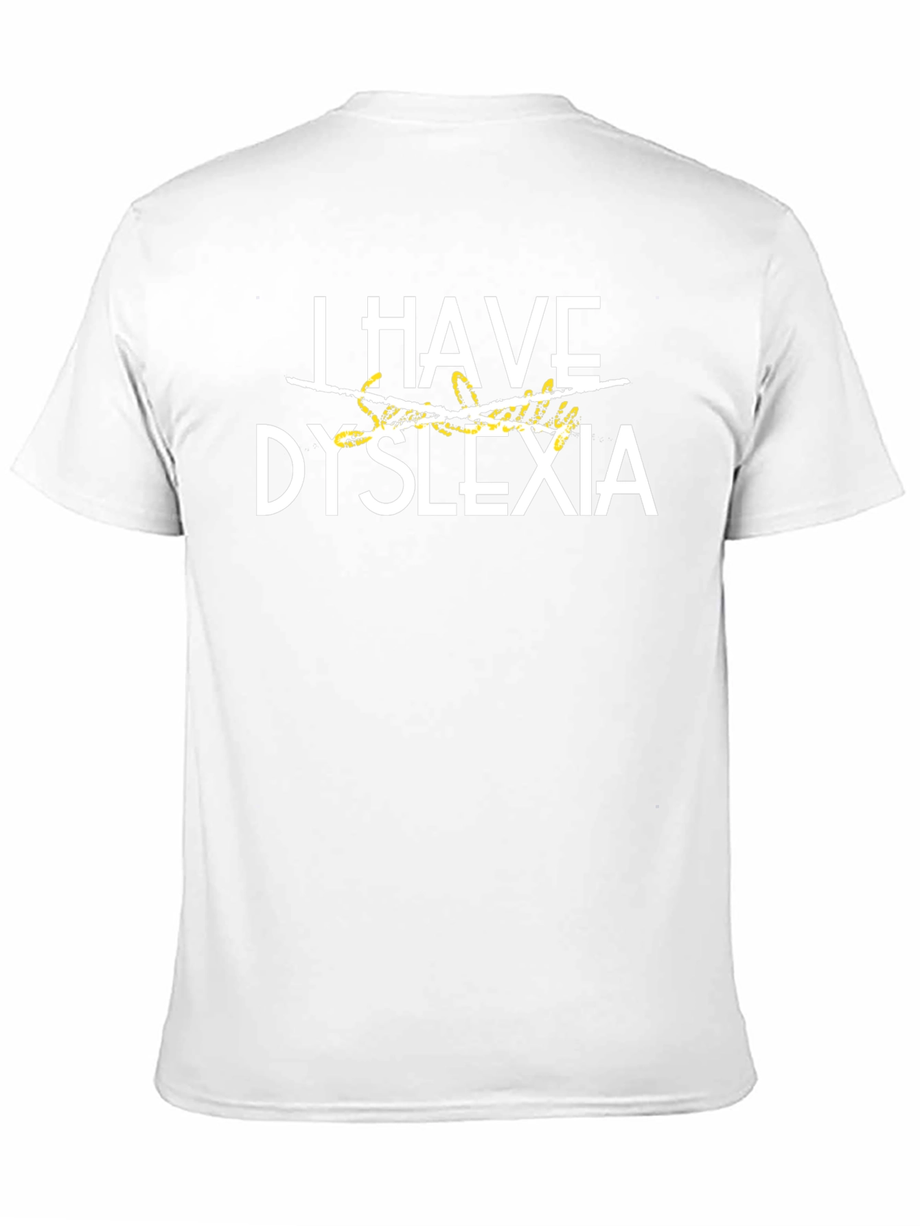 Dyslexia Awareness Graphic T-Shirt
