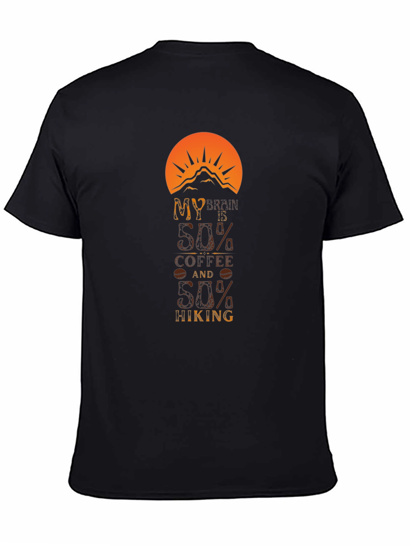 Coffee and Hiking T-Shirt for Outdoor Lovers