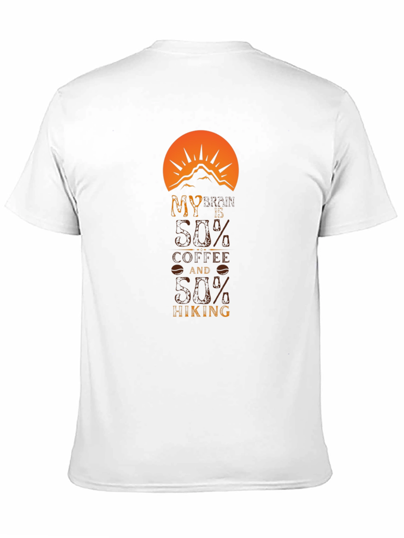 Coffee and Hiking T-Shirt for Outdoor Lovers