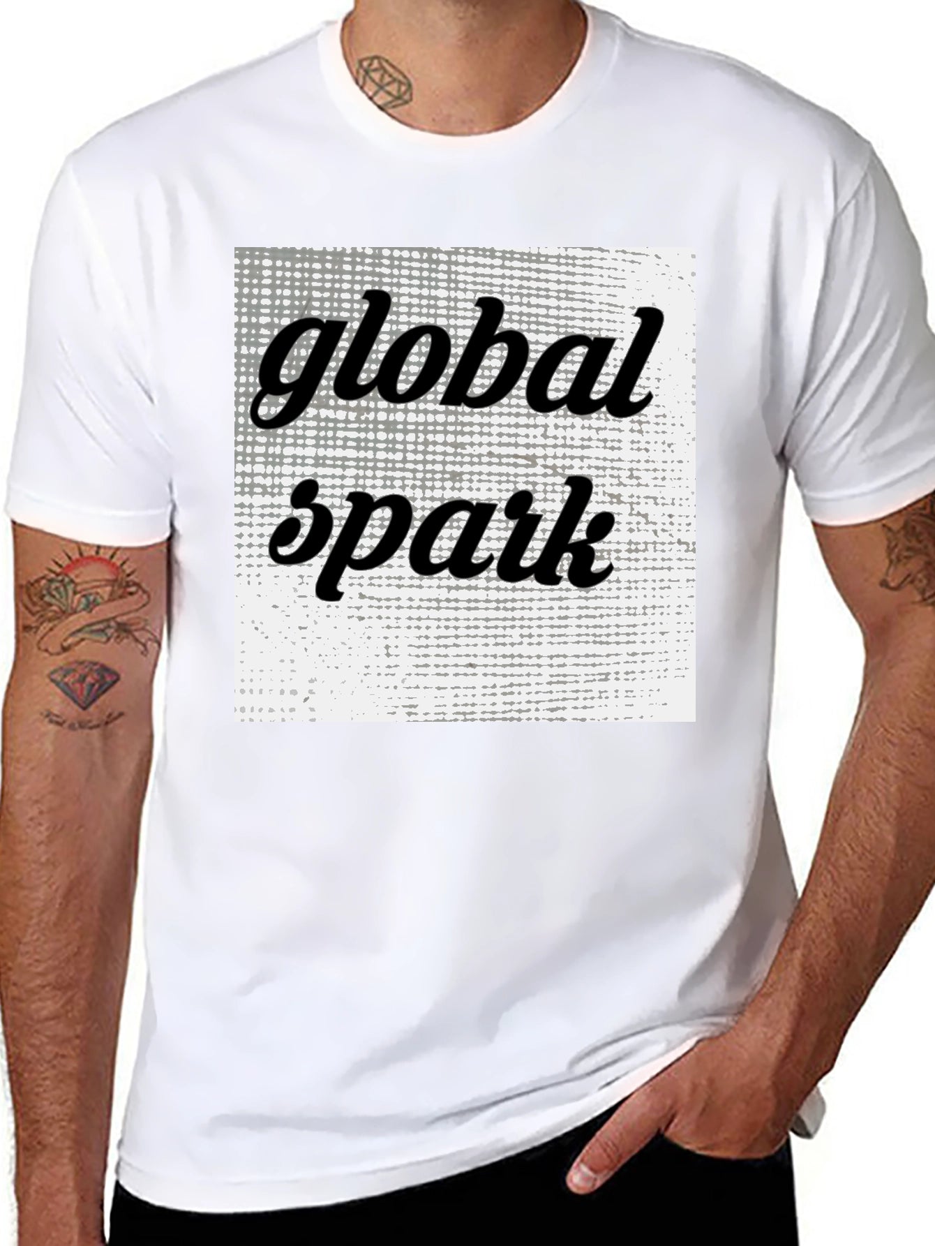 Global Spark Black T-Shirt