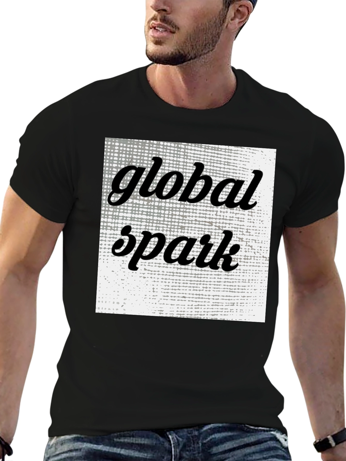Global Spark Black T-Shirt