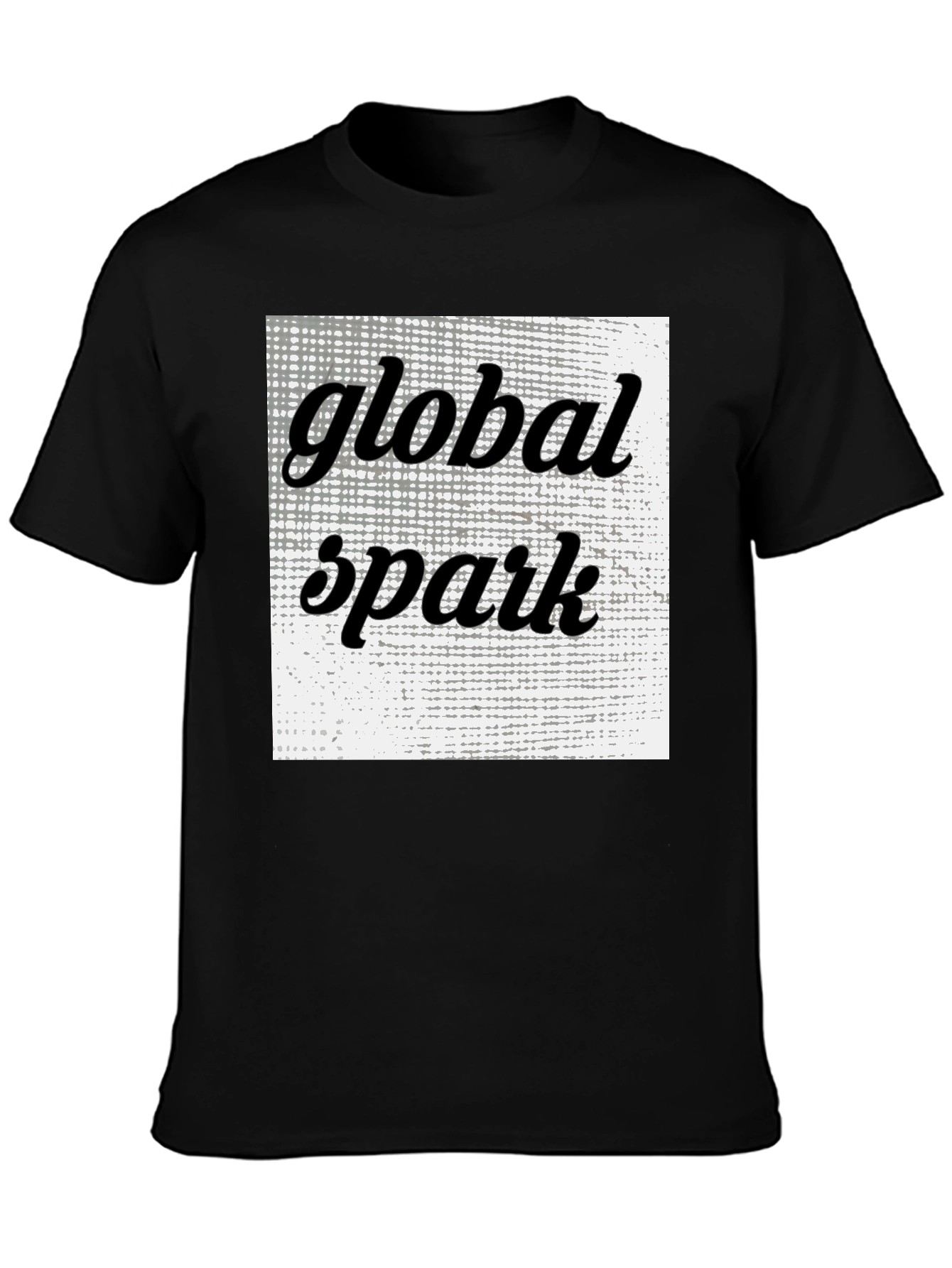 Global Spark Black T-Shirt
