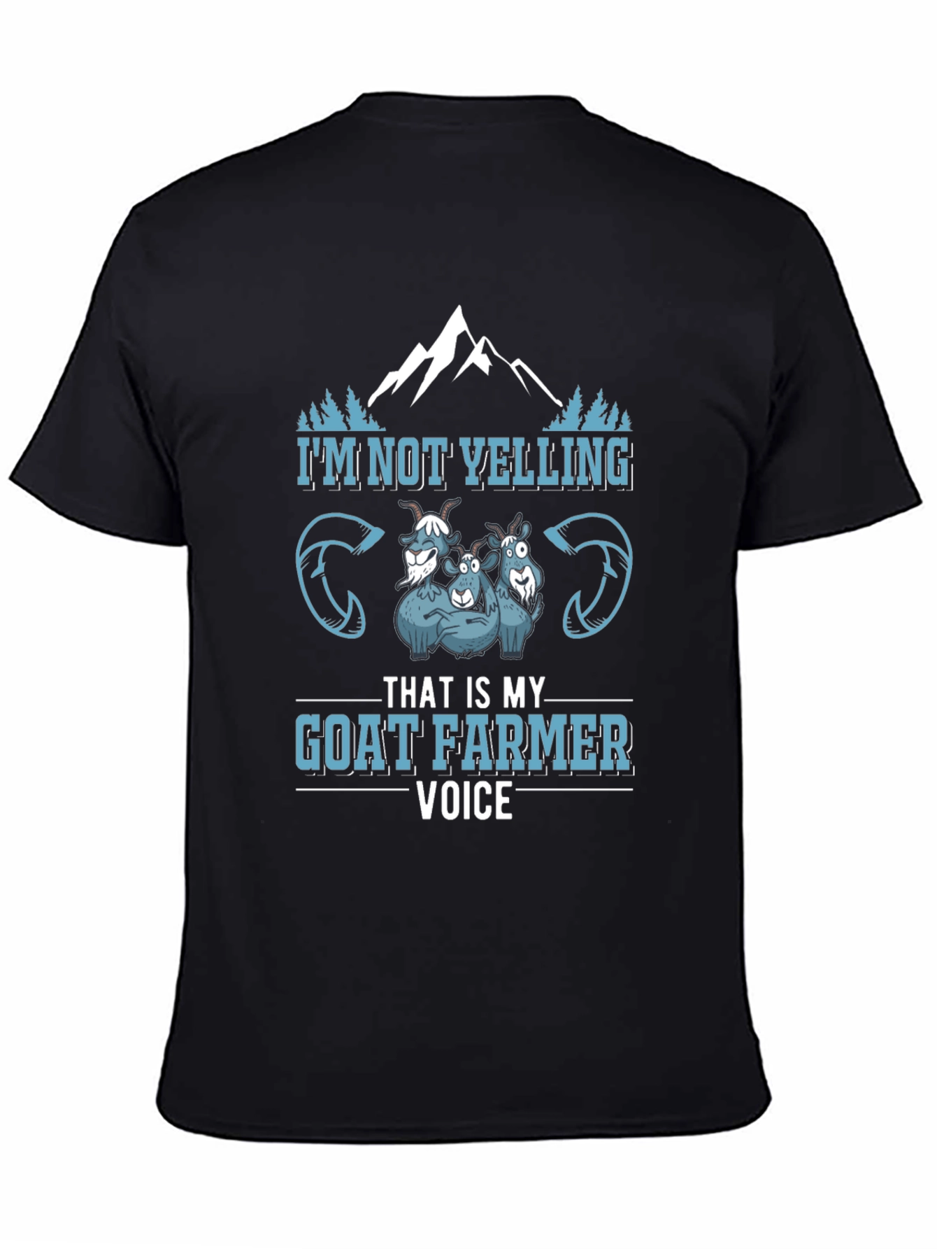 Goat Farmer Voice T-Shirt - Funny Goat Lover Tee