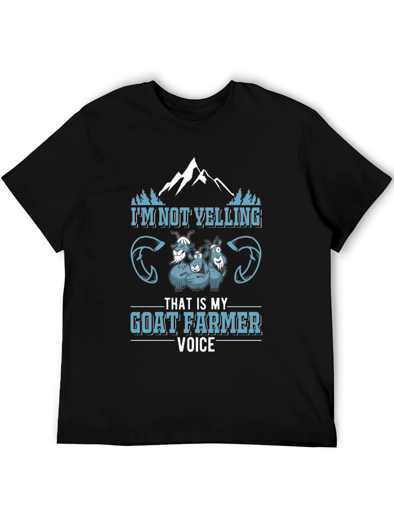 Goat Farmer Voice T-Shirt - Funny Goat Lover Tee