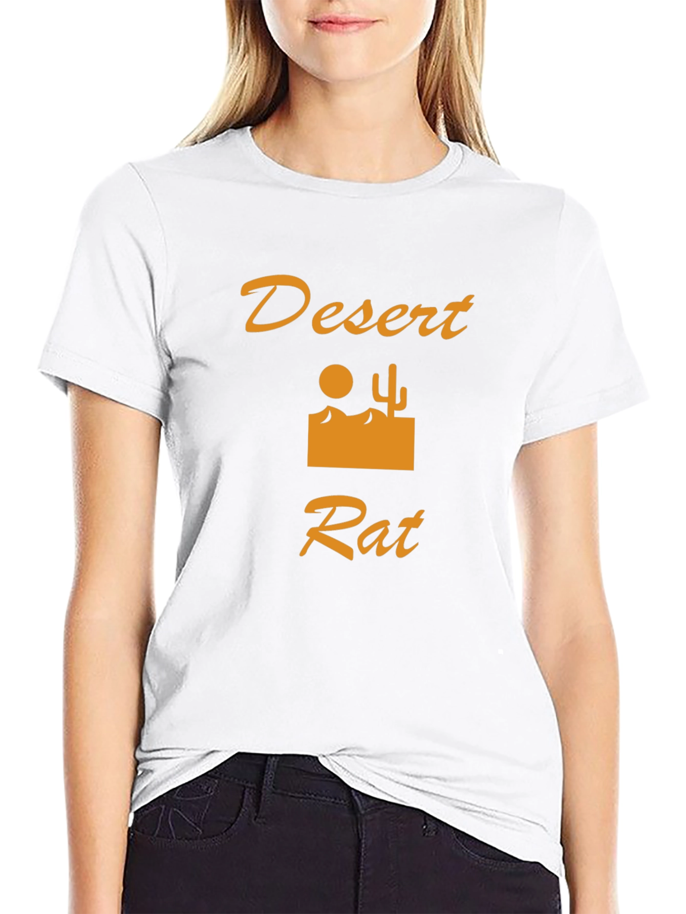 Desert Rat Graphic Tee - Black