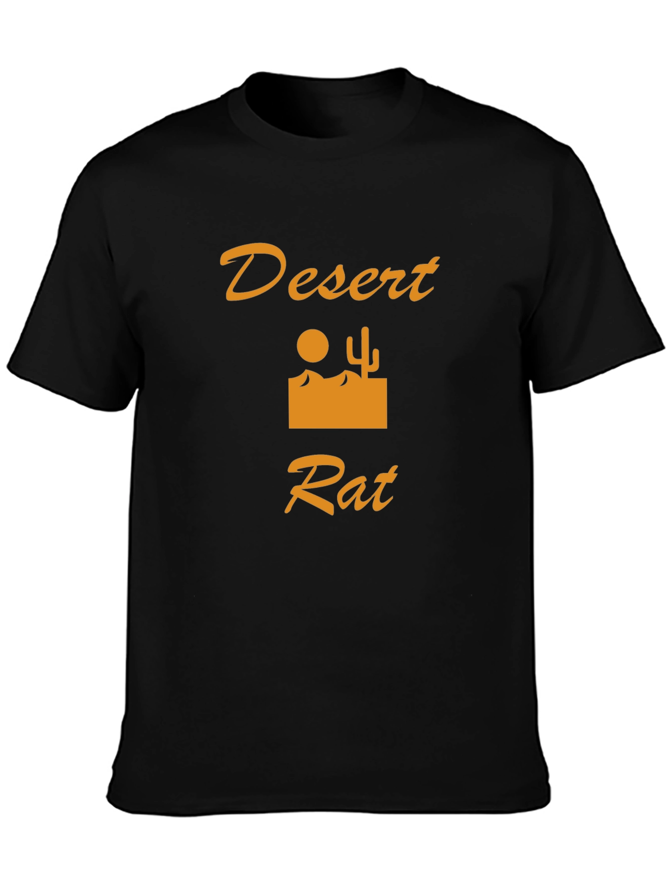 Desert Rat Graphic Tee - Black