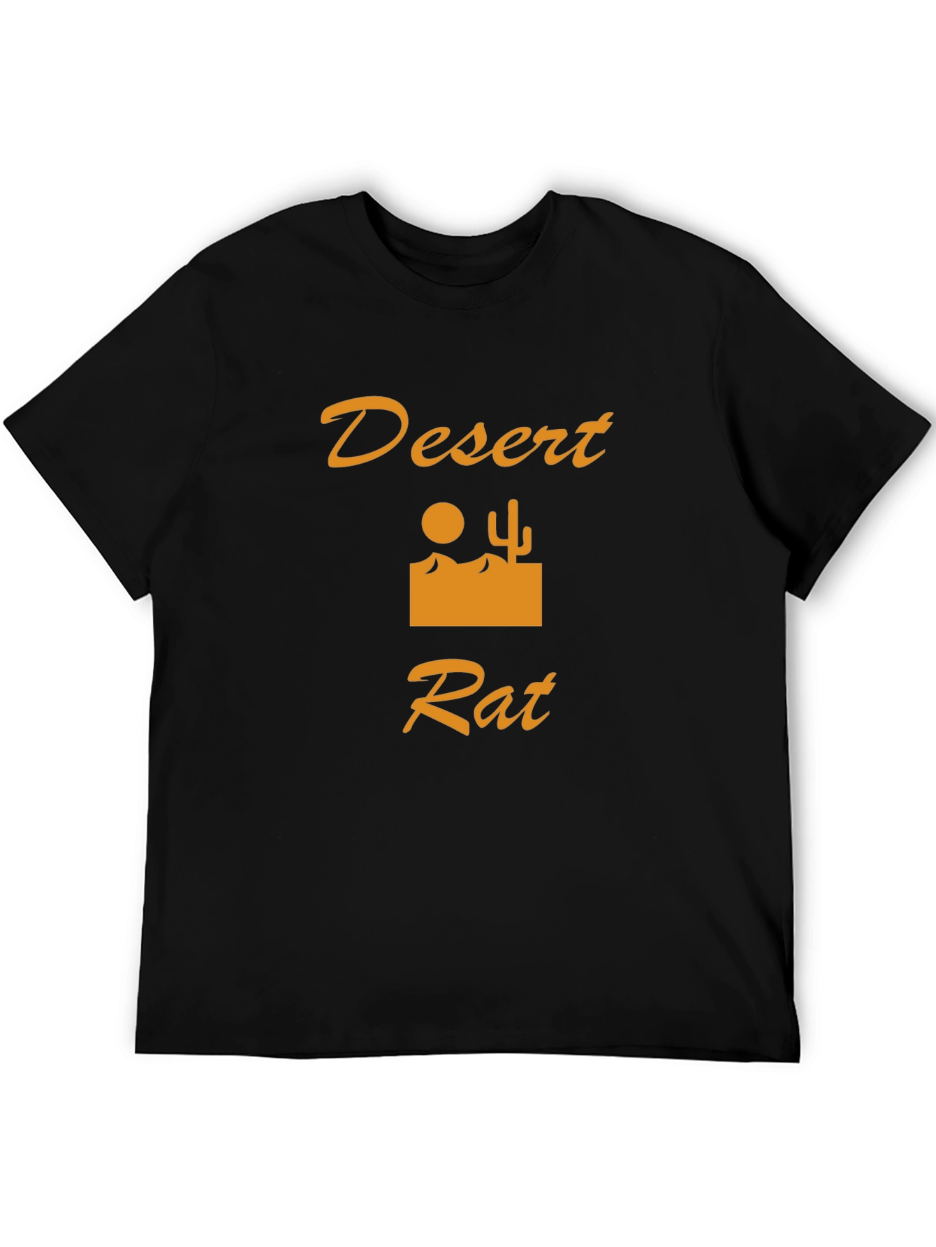 Desert Rat Graphic Tee - Black
