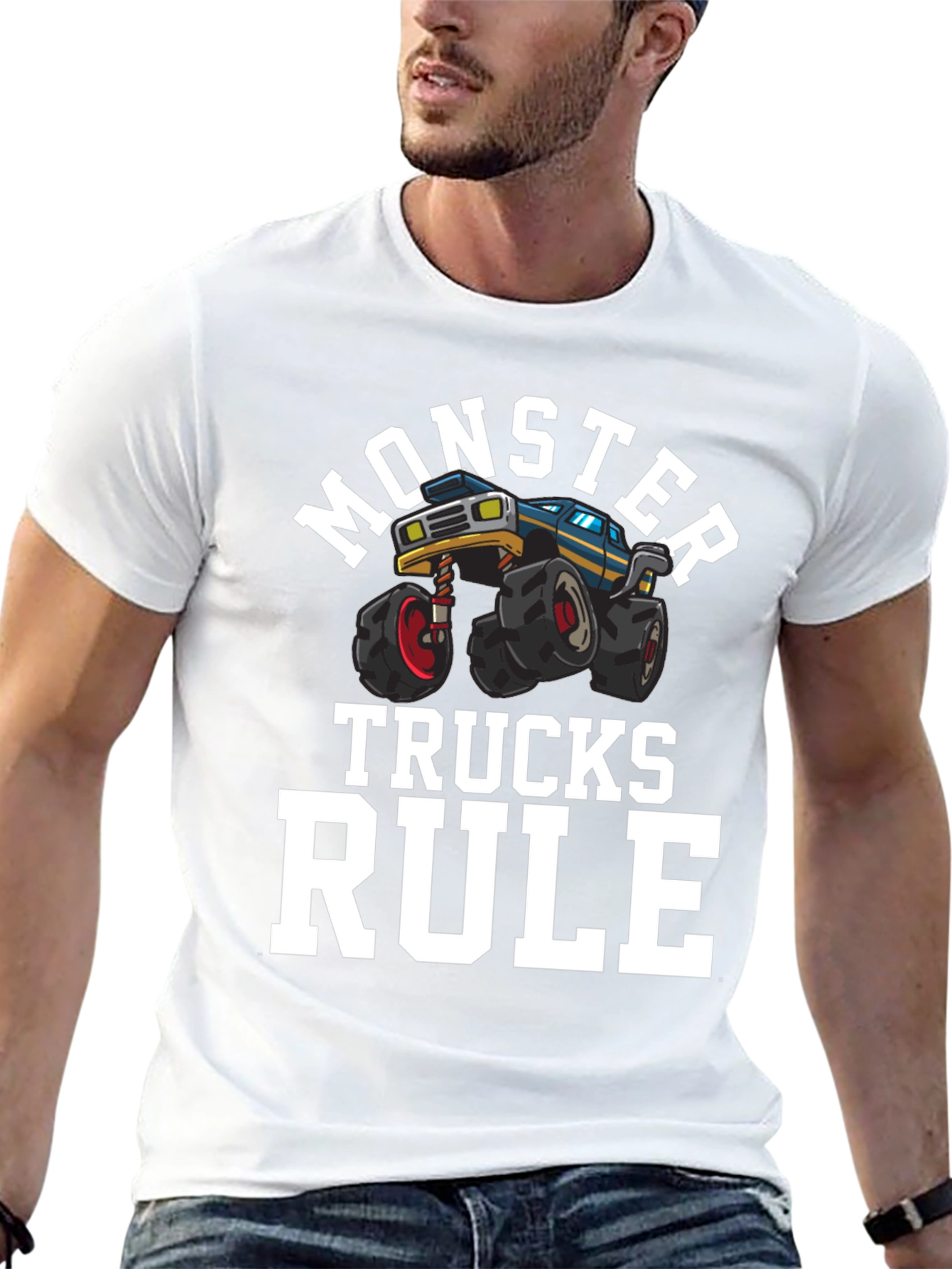 Monster Trucks Rule Graphic Tee