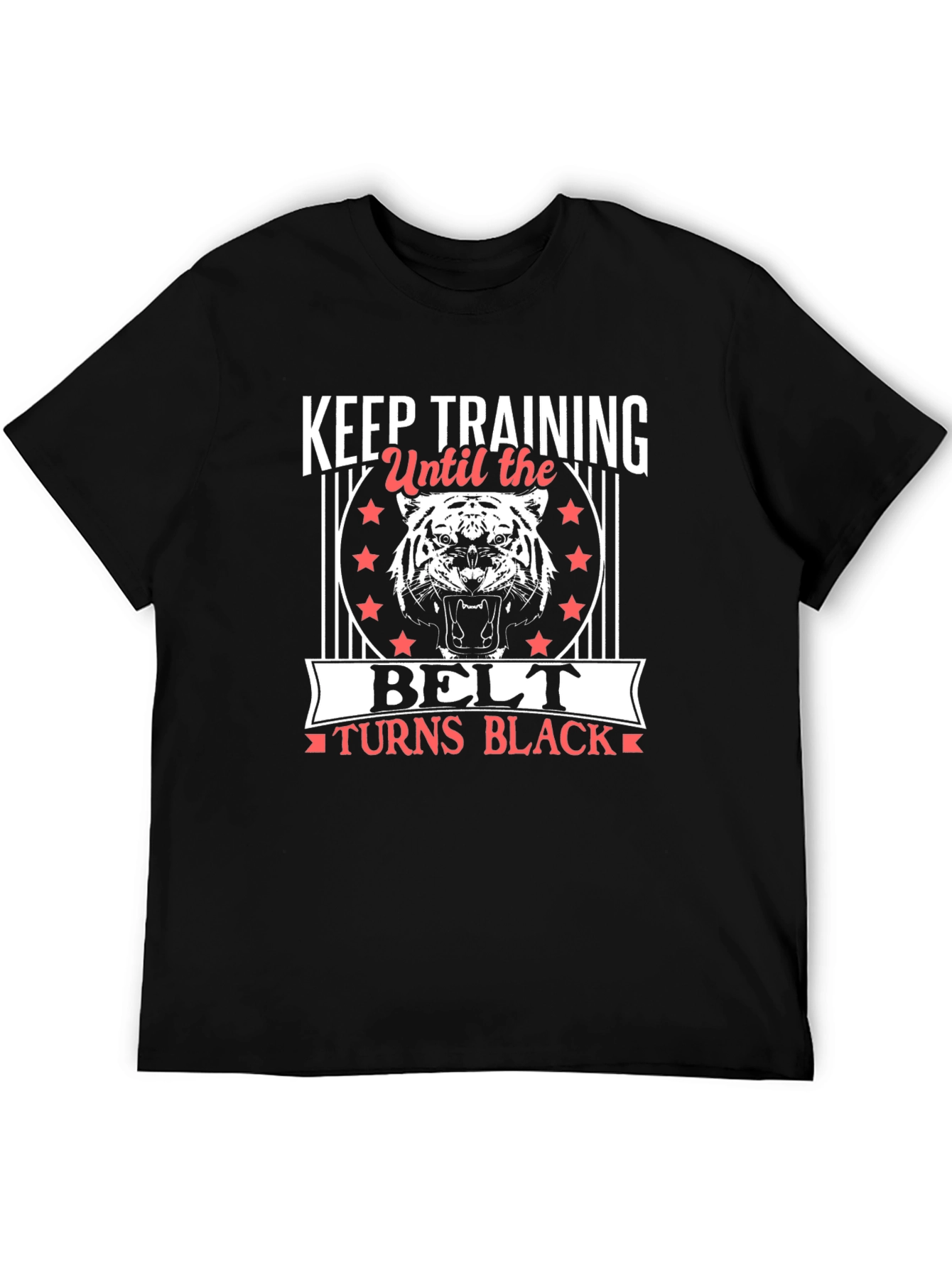 Keep Training Black Belt T-Shirt