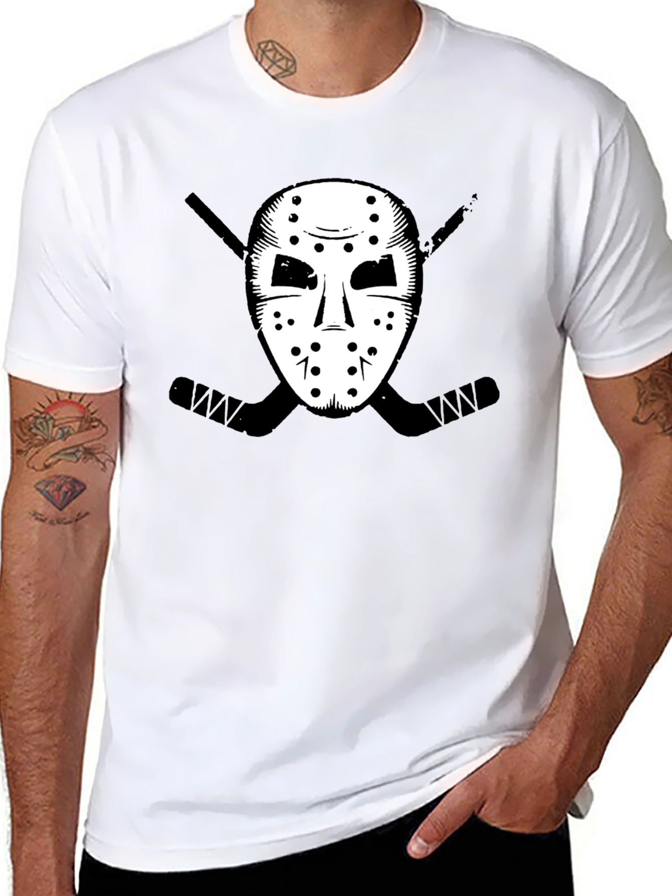 Hockey Mask Graphic Tee