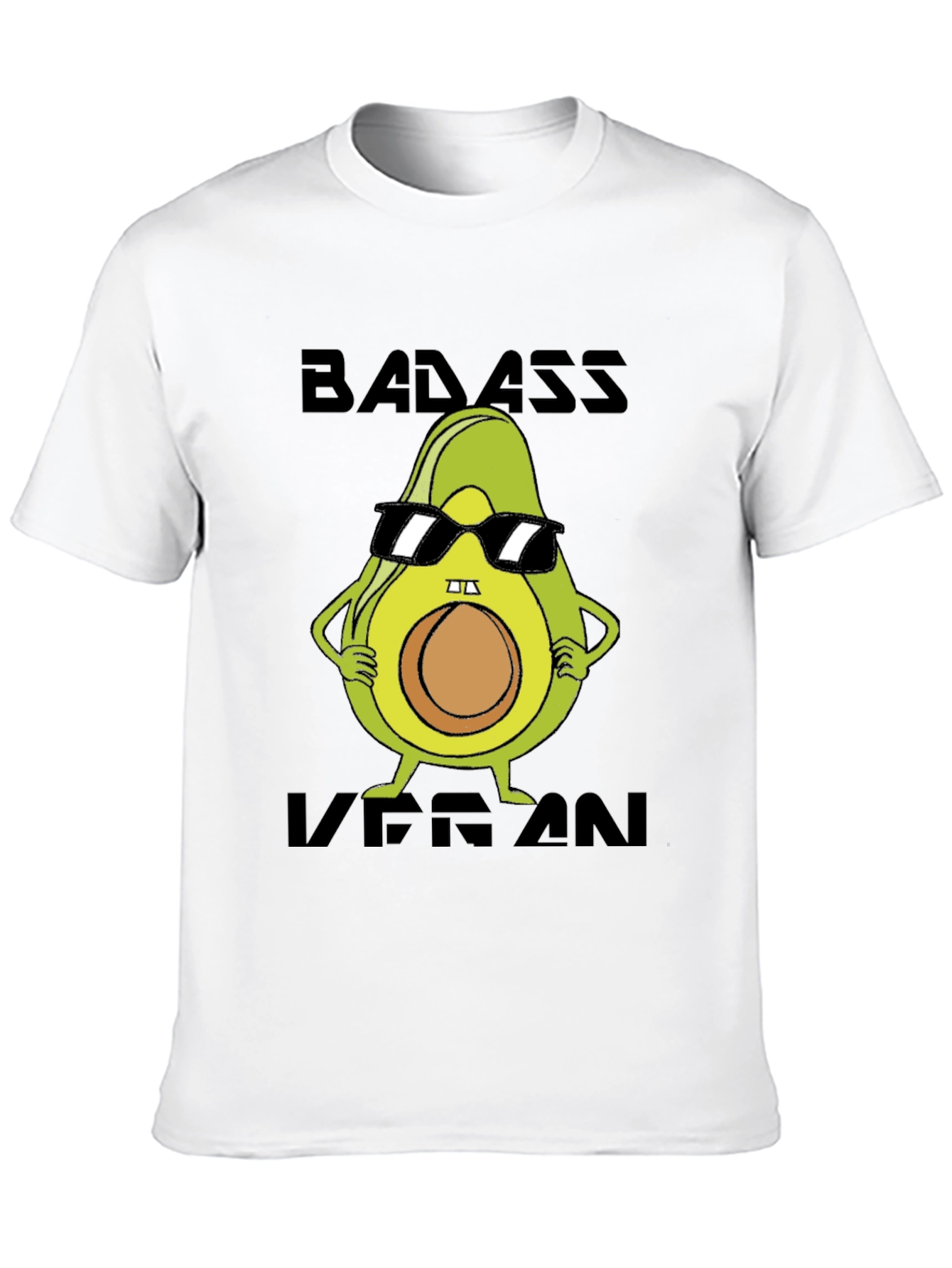 Badass Vegan Avocado T-Shirt