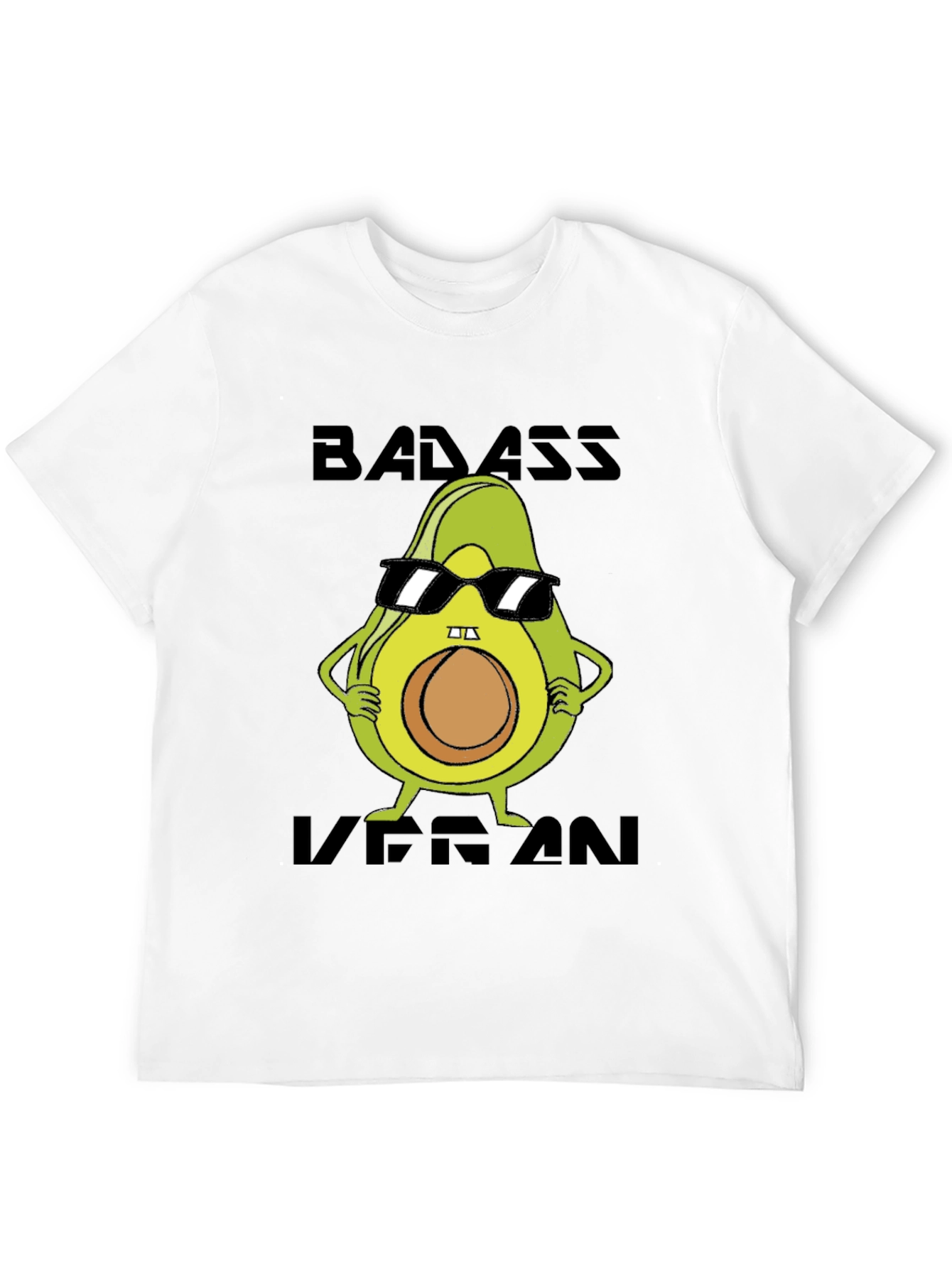 Badass Vegan Avocado T-Shirt