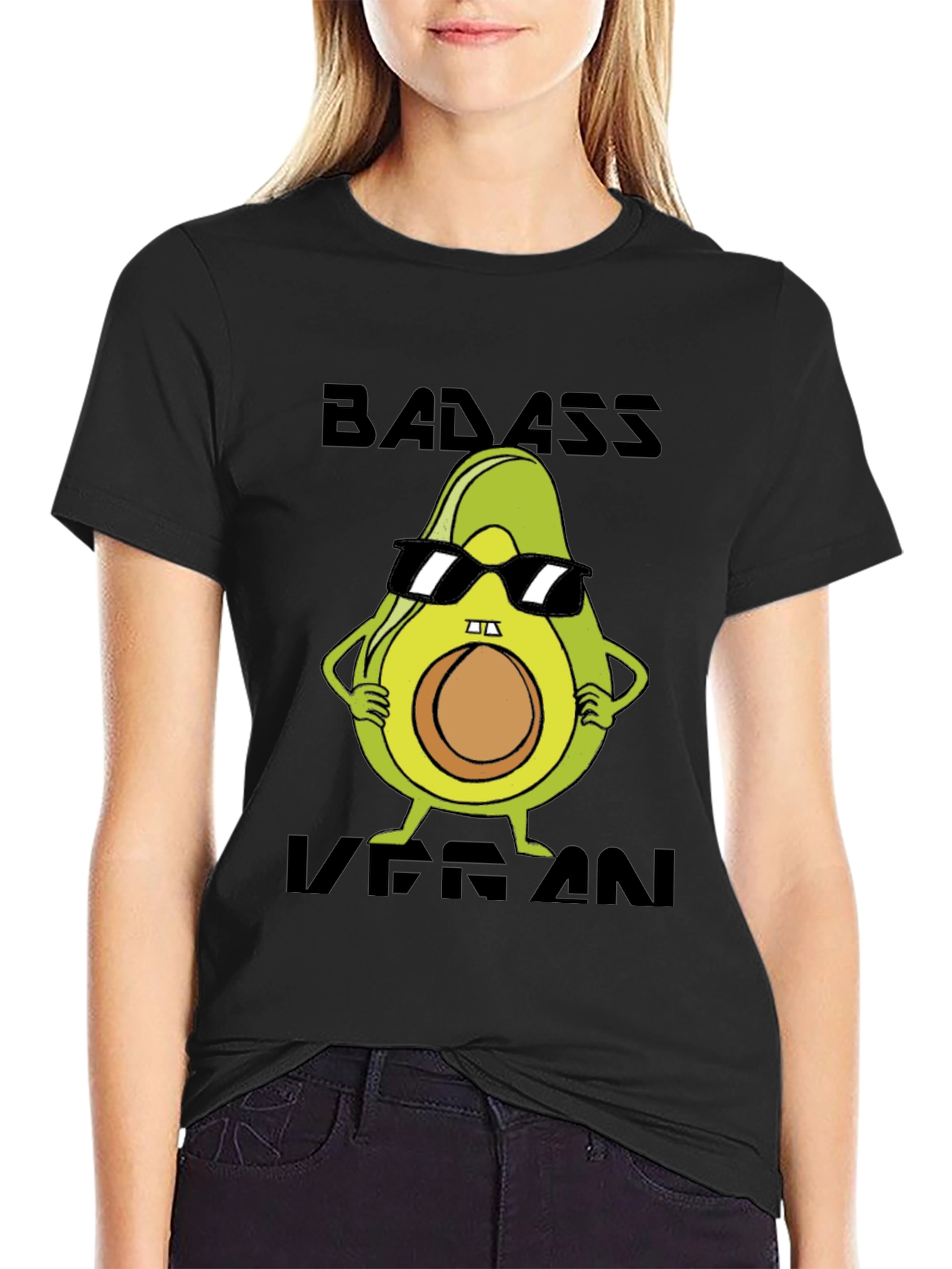 Badass Vegan Avocado T-Shirt