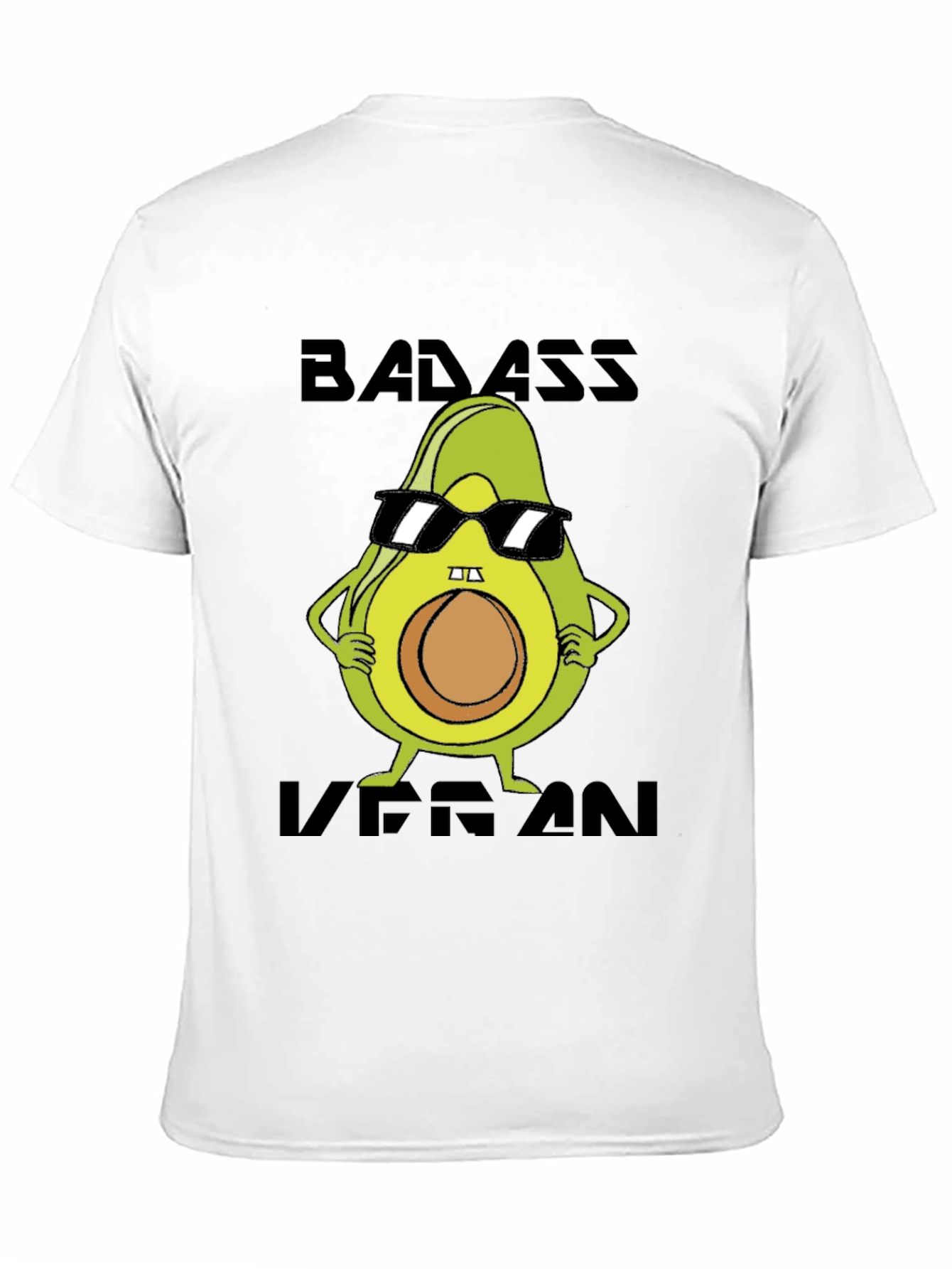 Badass Vegan Avocado T-Shirt