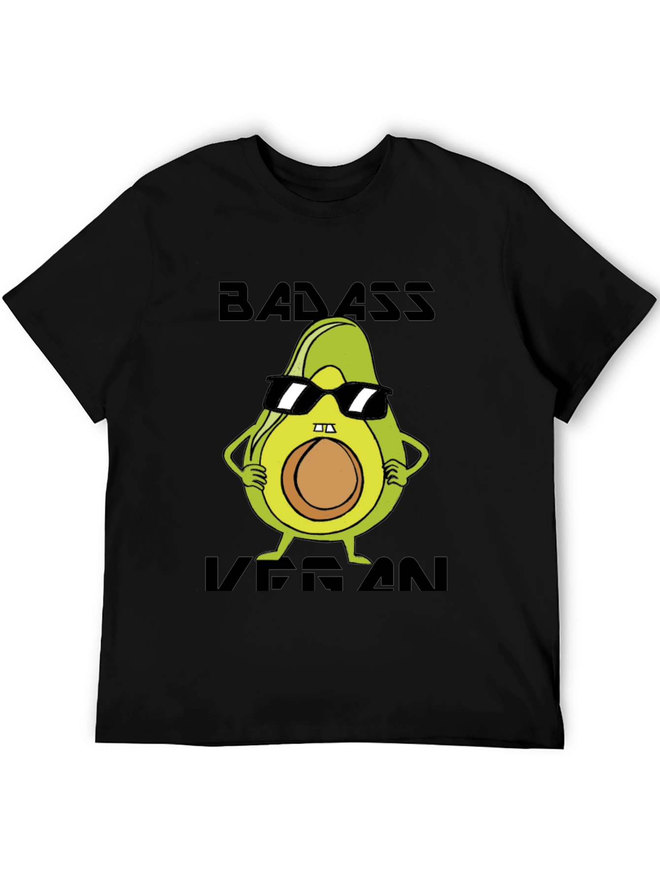 Badass Vegan Avocado T-Shirt