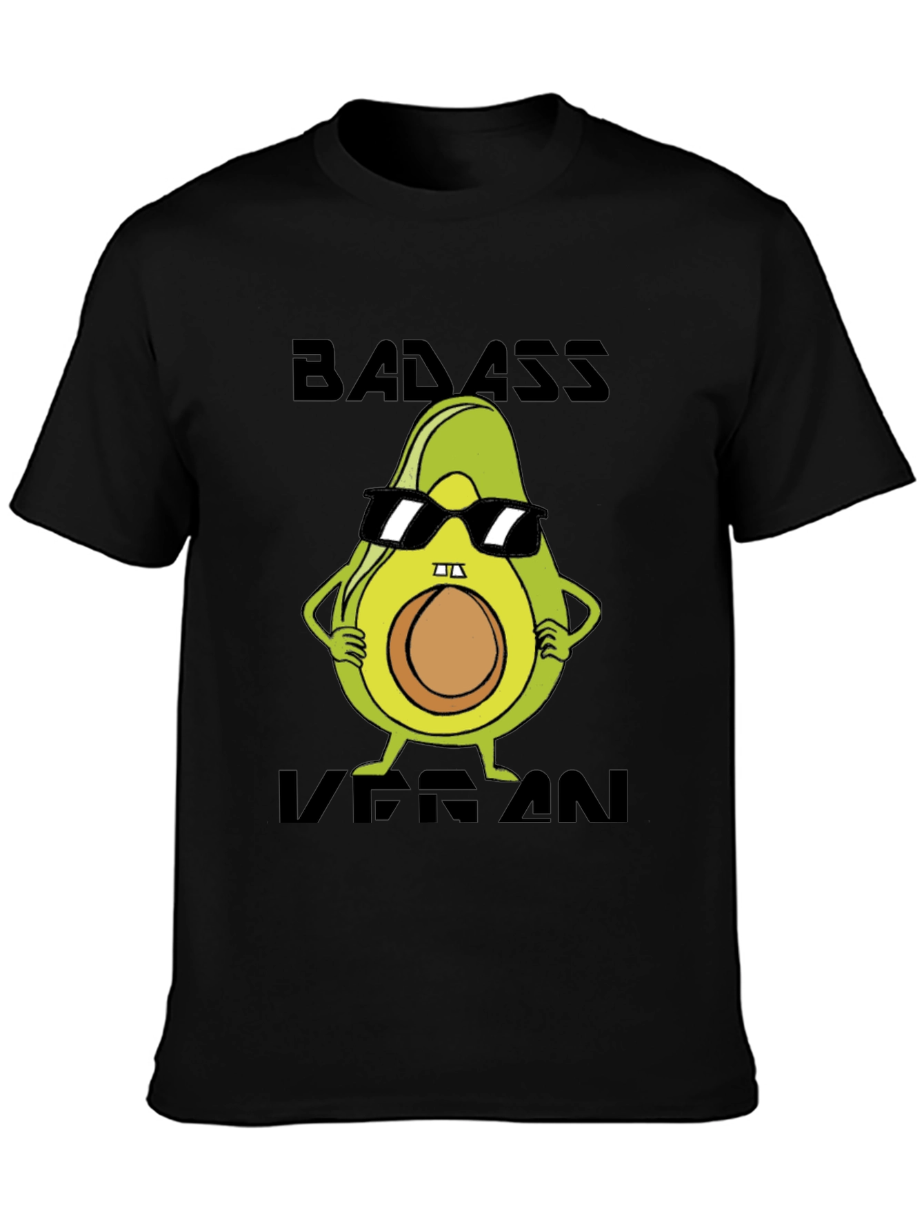 Badass Vegan Avocado T-Shirt