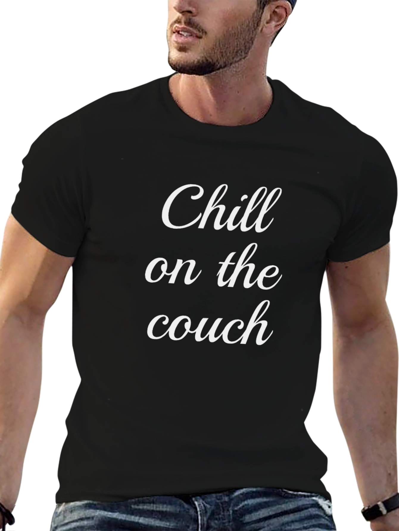 Chill on the Couch Graphic Tee - Comfy Casual