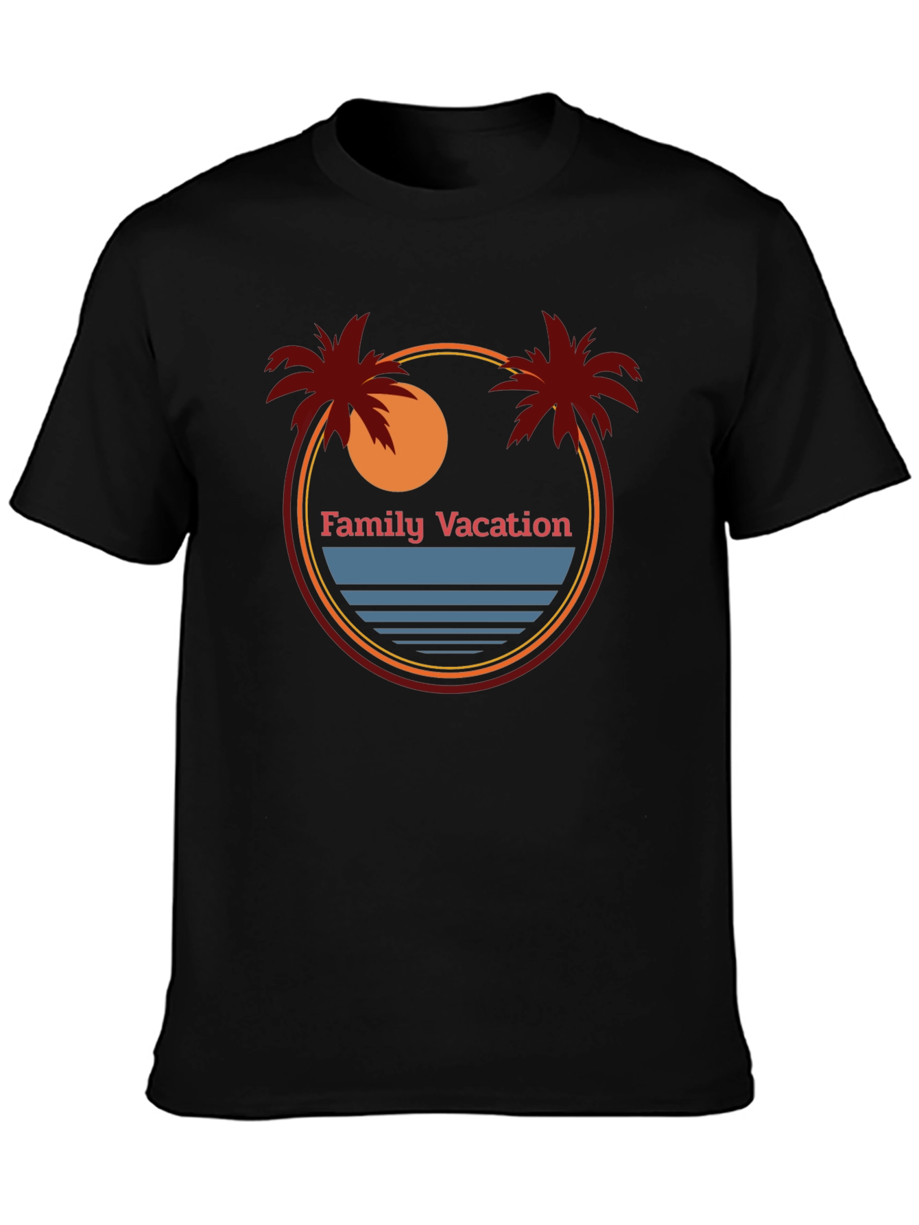 Family Vacation Graphic T-Shirt