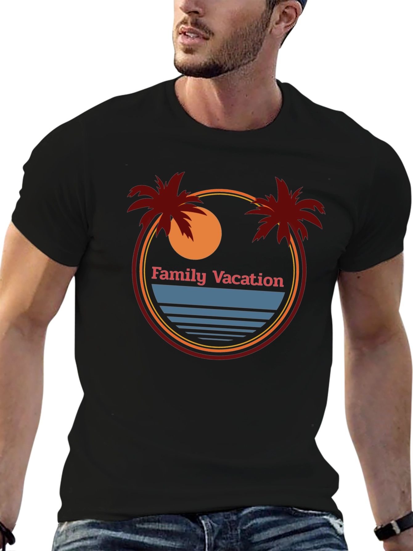 Family Vacation Graphic T-Shirt