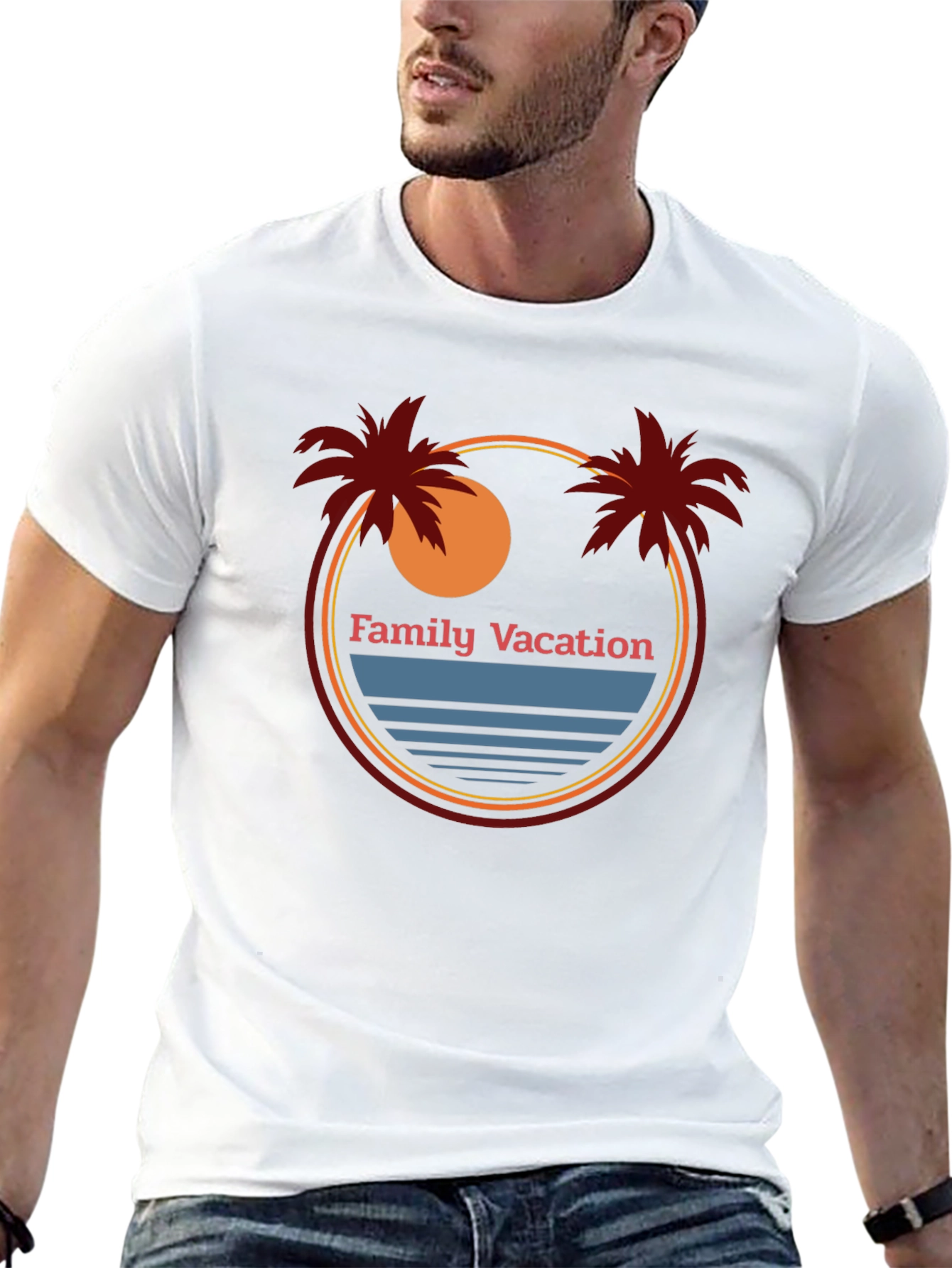 Family Vacation Graphic T-Shirt