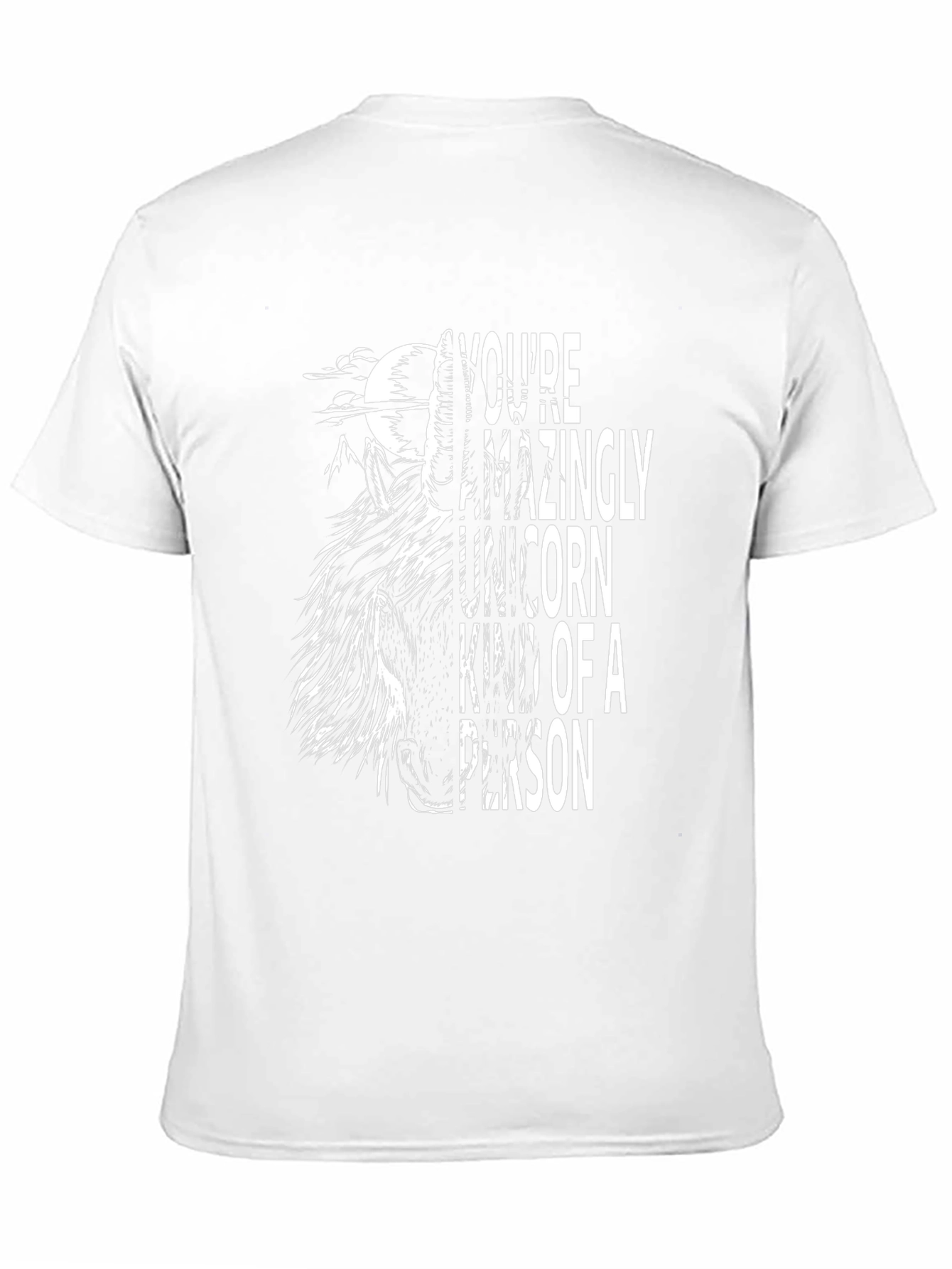 Unicorn Kind of Person Graphic T-Shirt