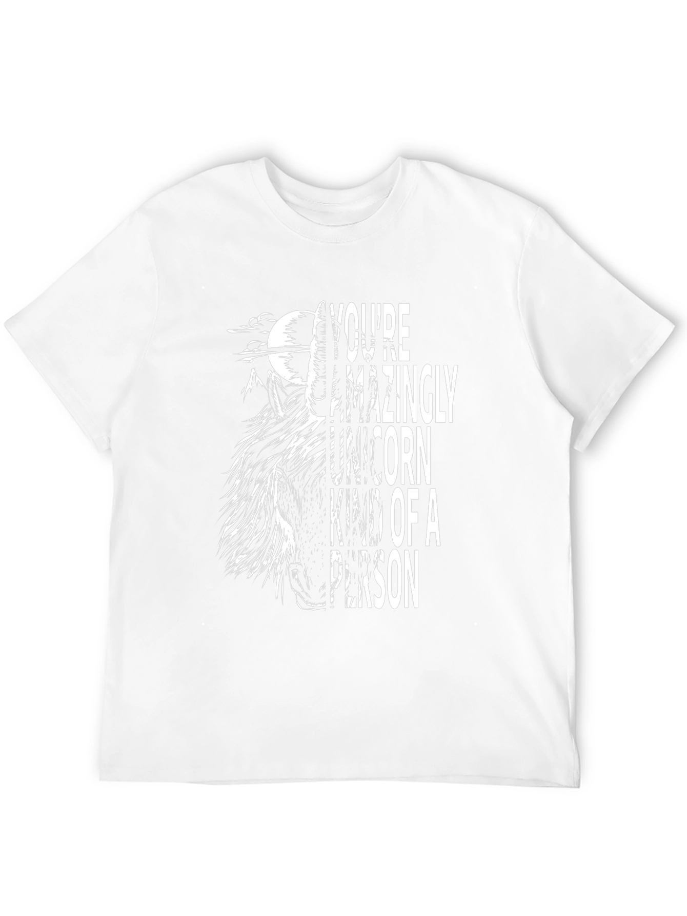 Unicorn Kind of Person Graphic T-Shirt