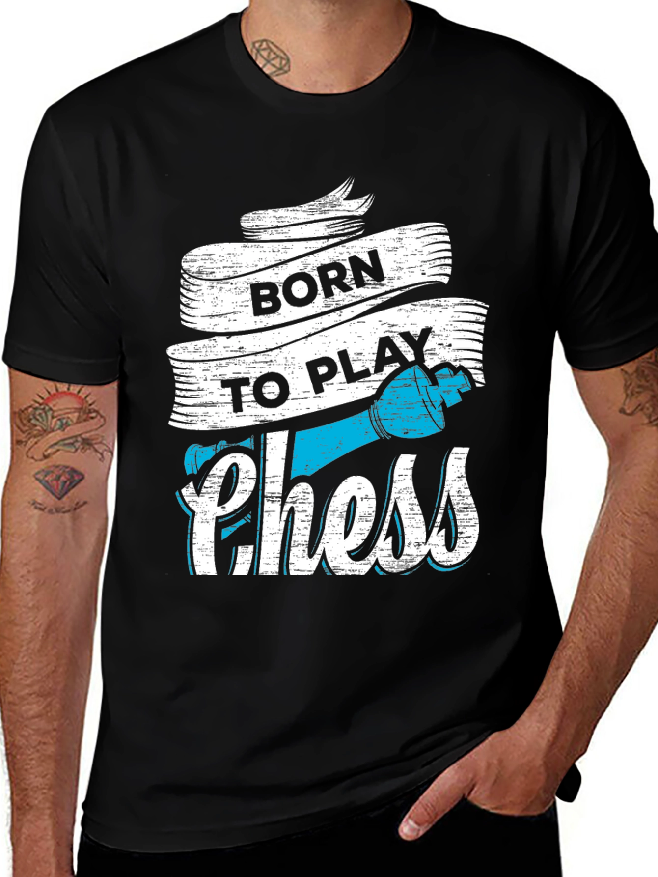 Born to Play Chess Graphic Tee