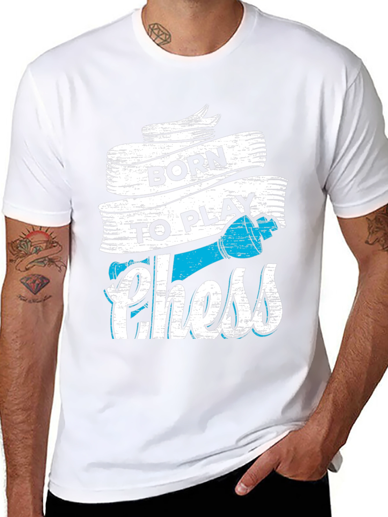 Born to Play Chess Graphic Tee