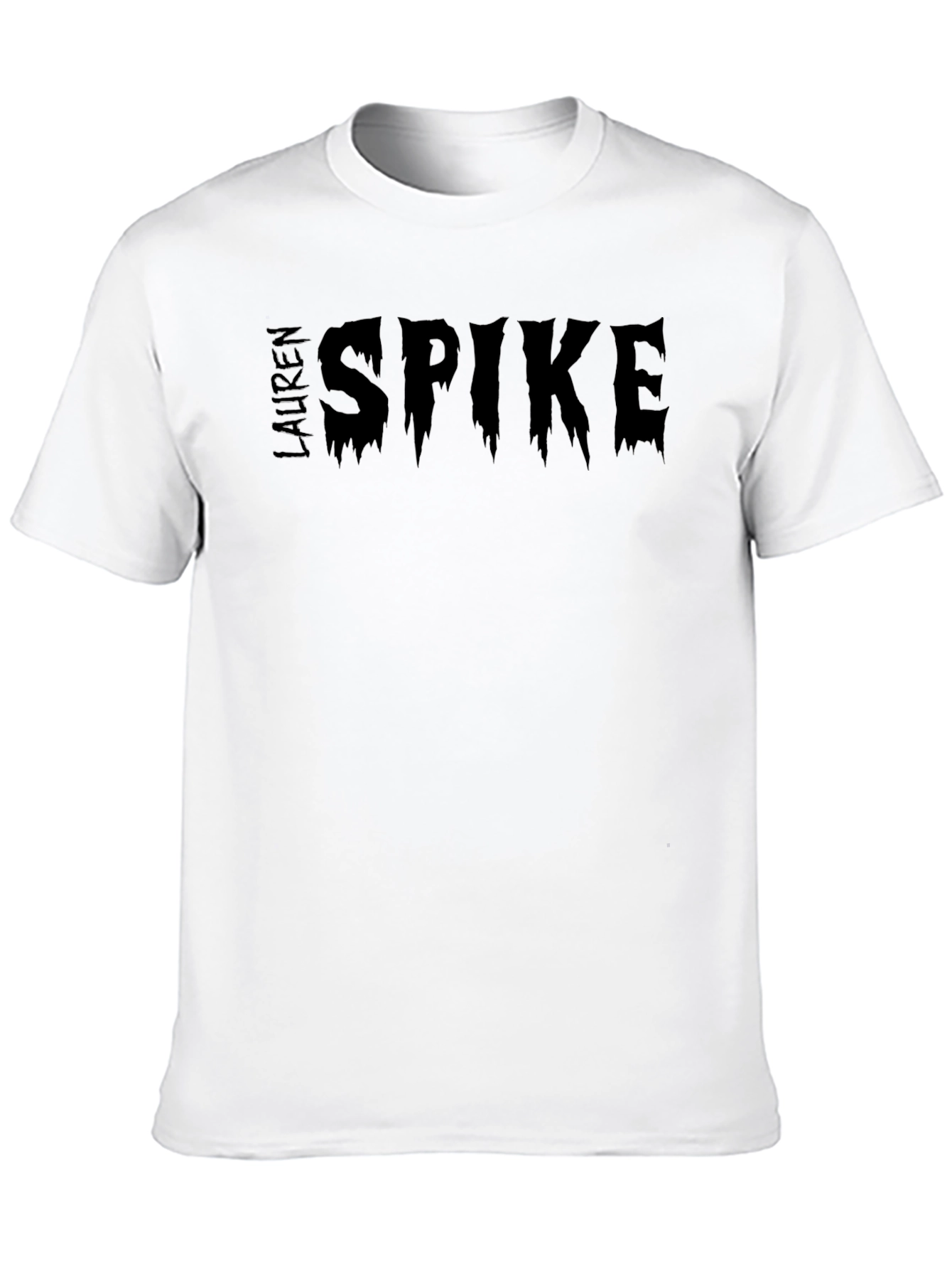 Lauren Spike Black Graphic Tee