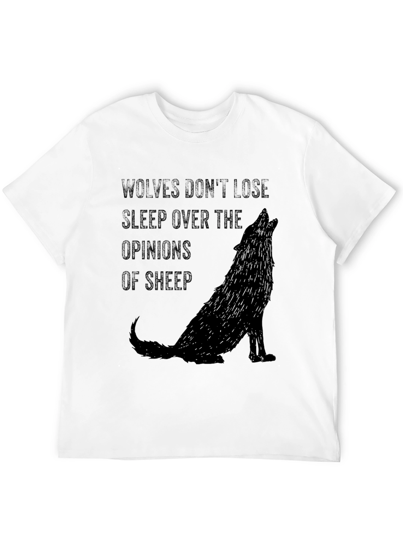 Wolves Dont Lose Sleep Graphic Tee