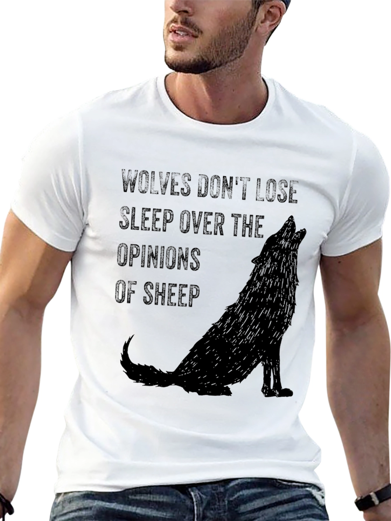 Wolves Dont Lose Sleep Graphic Tee