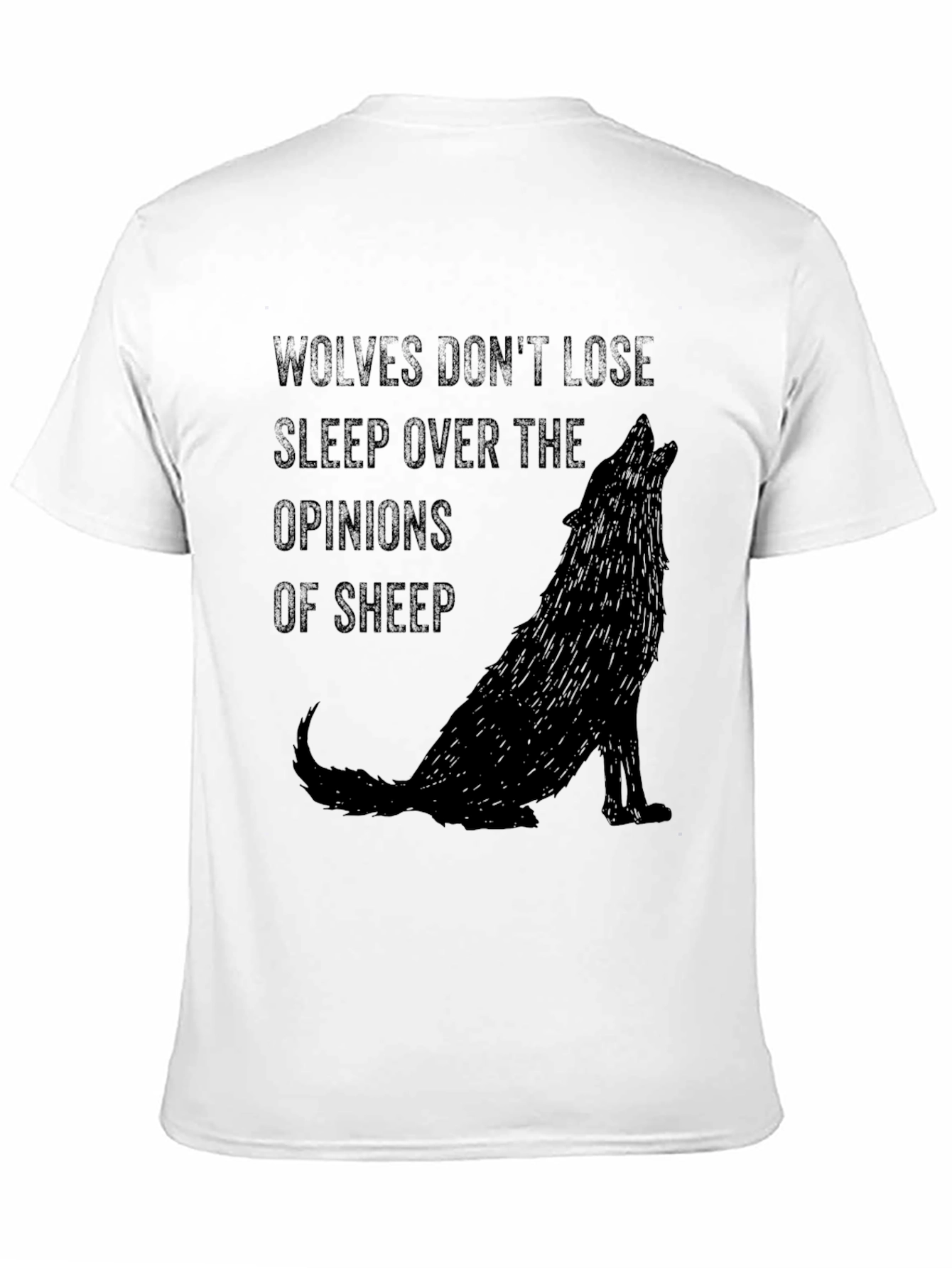 Wolves Dont Lose Sleep Graphic Tee