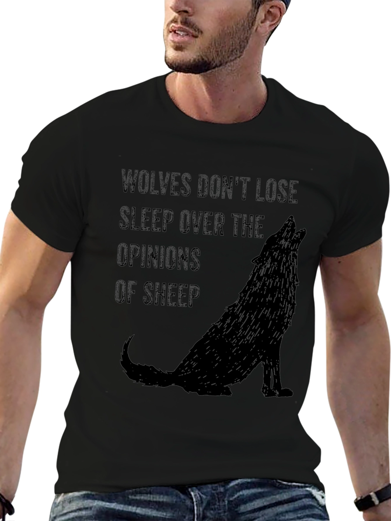 Wolves Dont Lose Sleep Graphic Tee