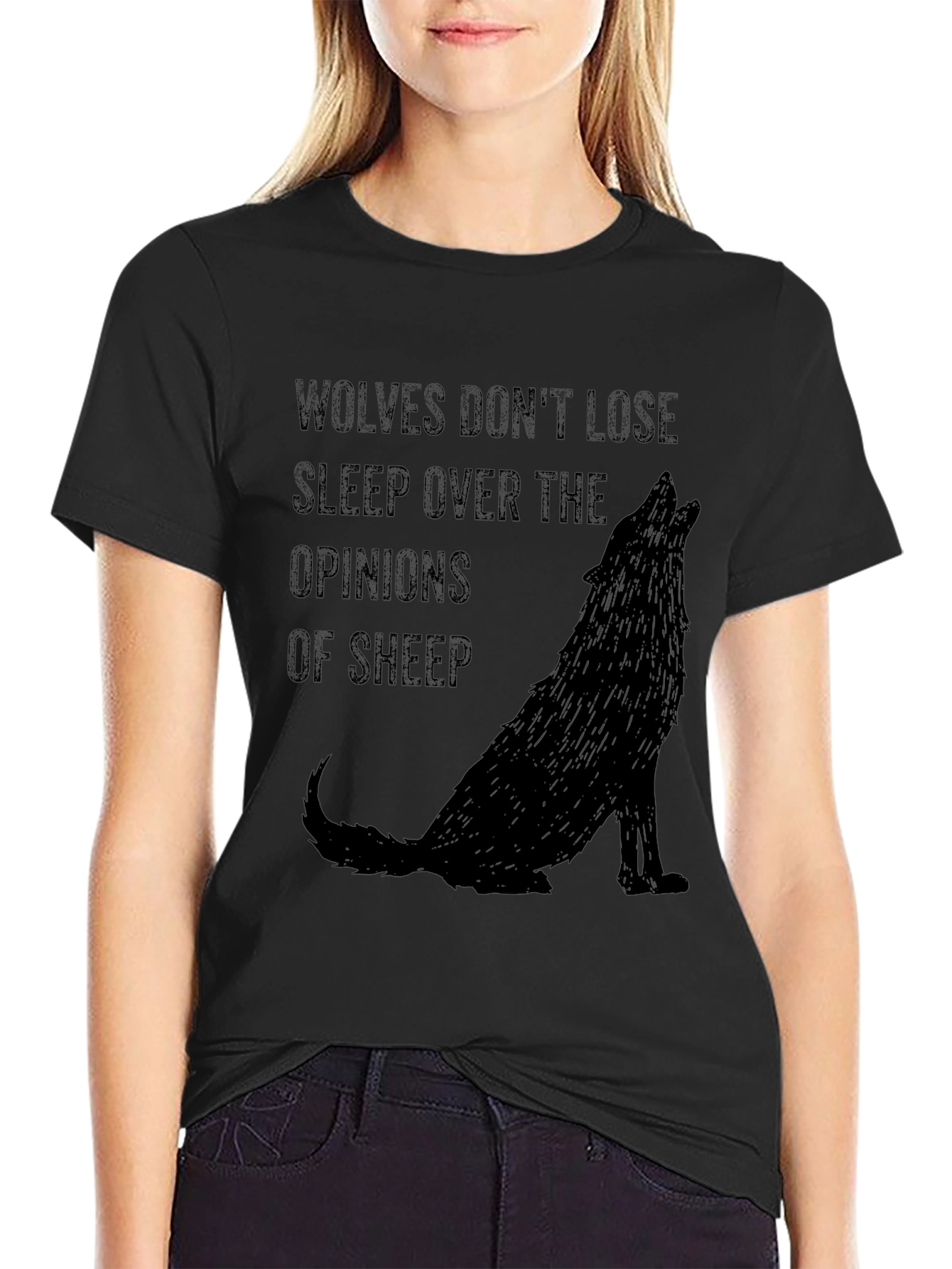 Wolves Dont Lose Sleep Graphic Tee